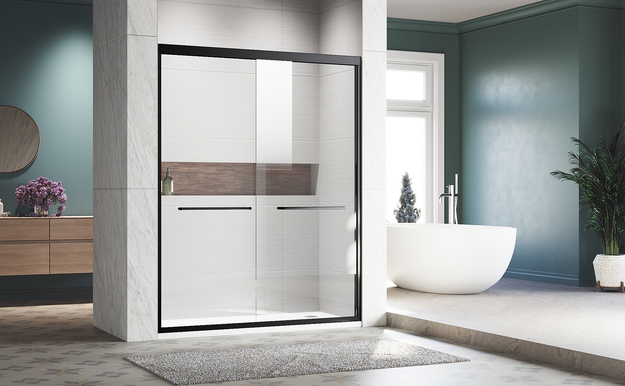 LOVMOR SF-WO-2269P144320 Shower-Doors - View #2