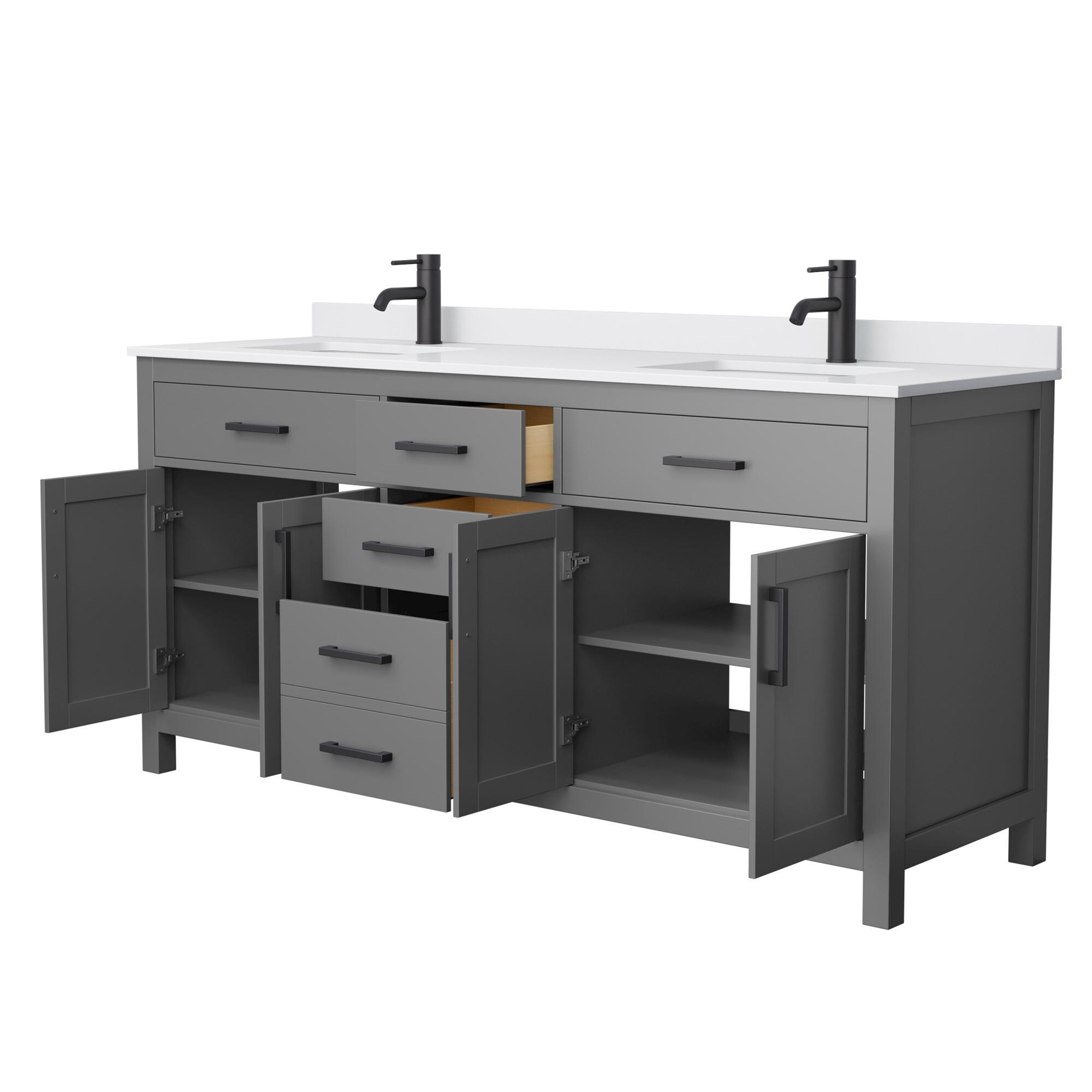 Wyndham Collection WCG242472DGBWCUNSMXX Bath-Vanity-Combo - View #3