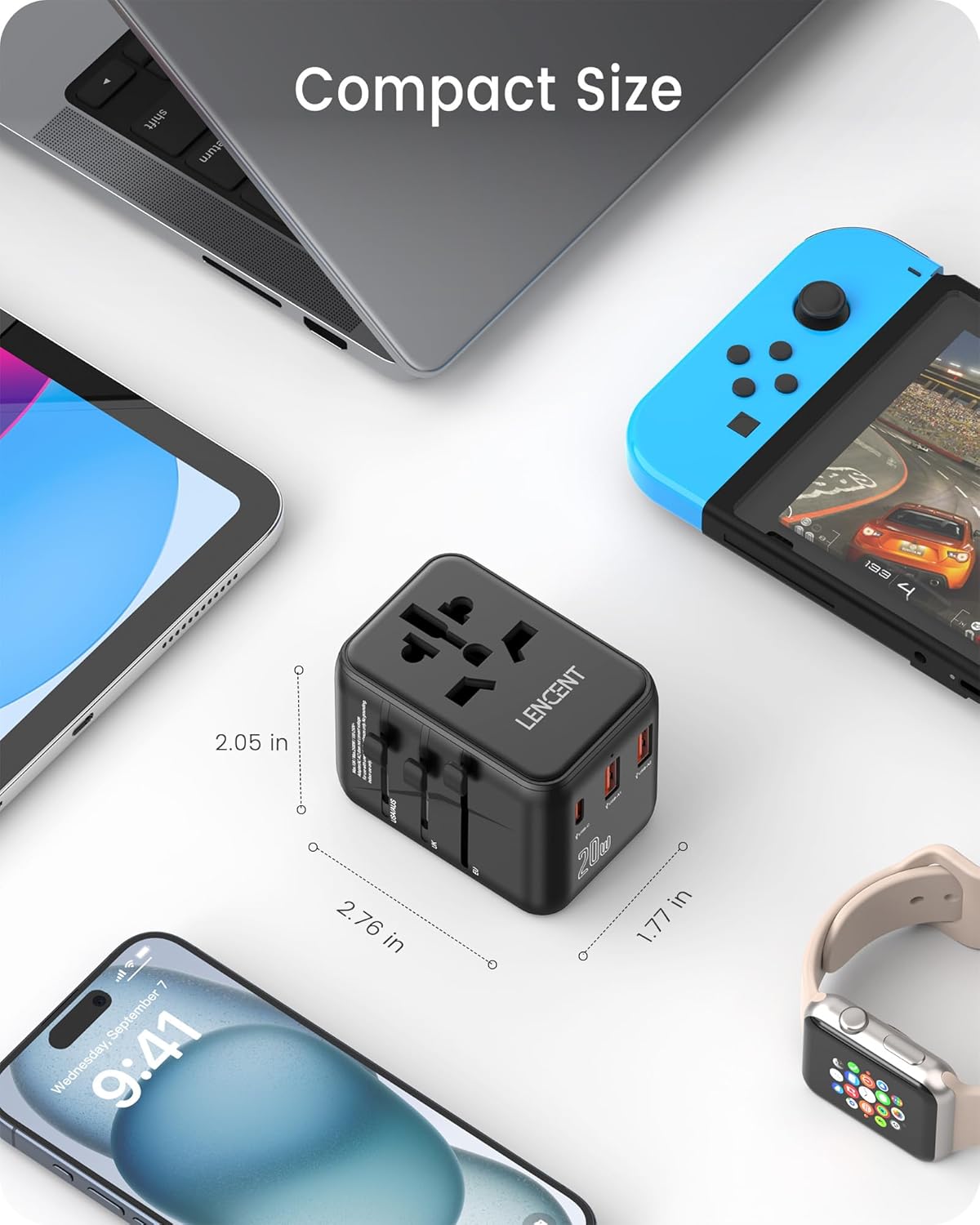 LENCENT B0C3CQVNH1 Collectible-Power-Adapters - View #6