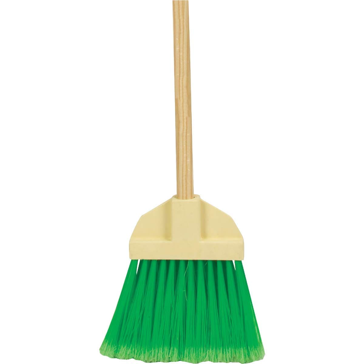 Bruske  5407-12 Lobby Broom Green Flagged 35 Hardwood Handle