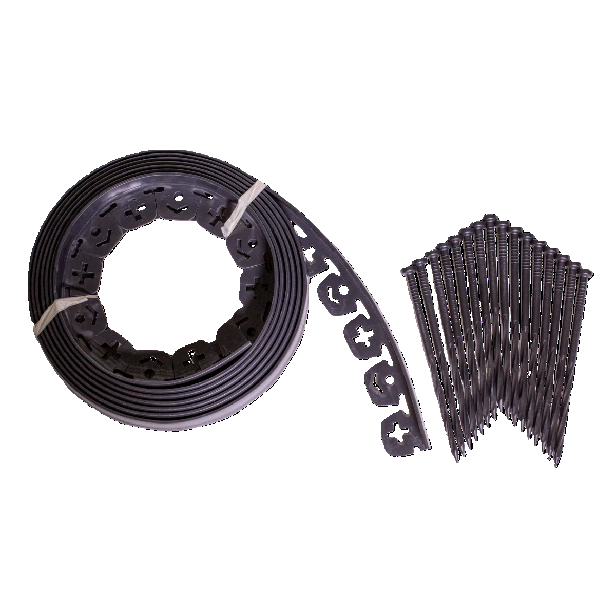 Valley View Industries 30-ft x 1.5-in NO DIG BLACK Plastic Landscape edging roll #NDE-30