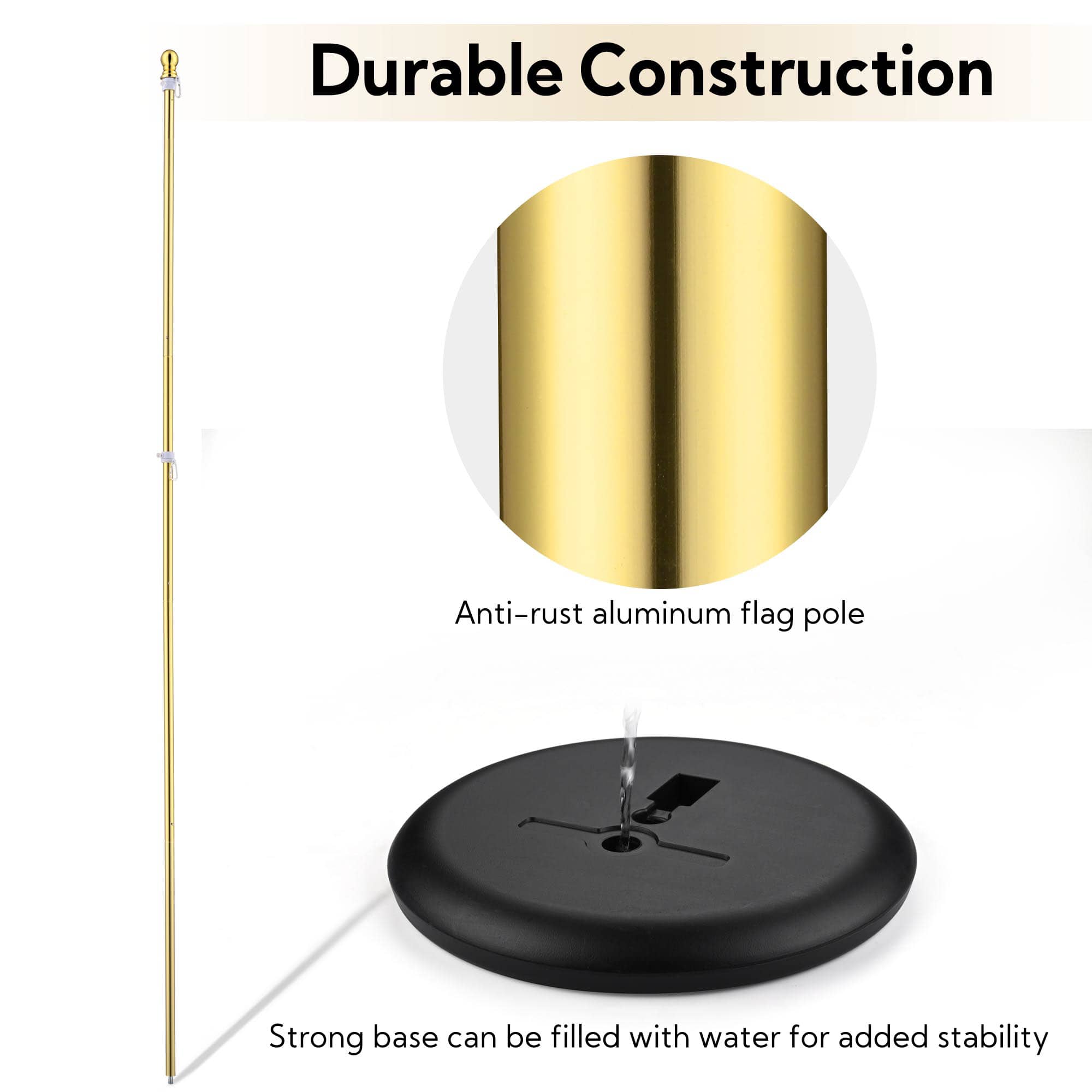 Yescom 22FLP014-8FTG-BX2-LO Flag-Poles - View #3
