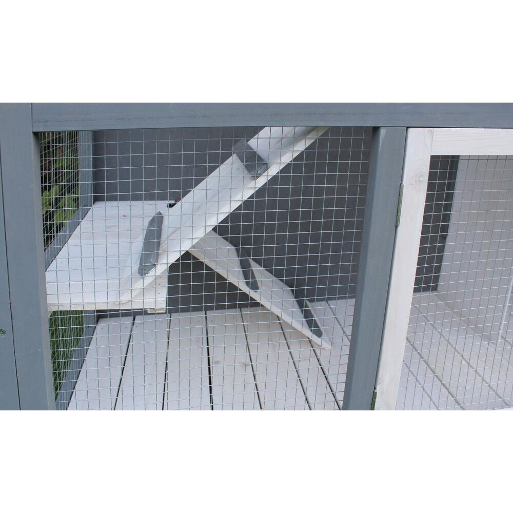 Hanover HANRH0104-GRY Chicken-Coops-Rabbit-Hutches - View #8