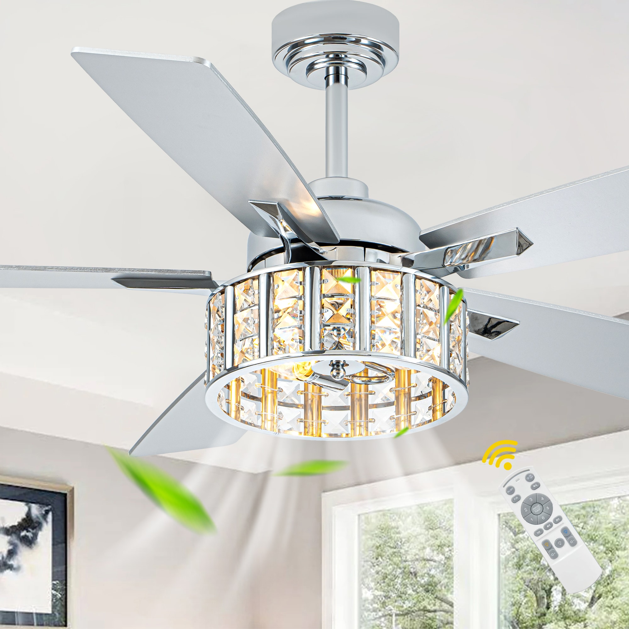 Oaks Decor DC5229OKELMD Ceiling-Fans - View #3