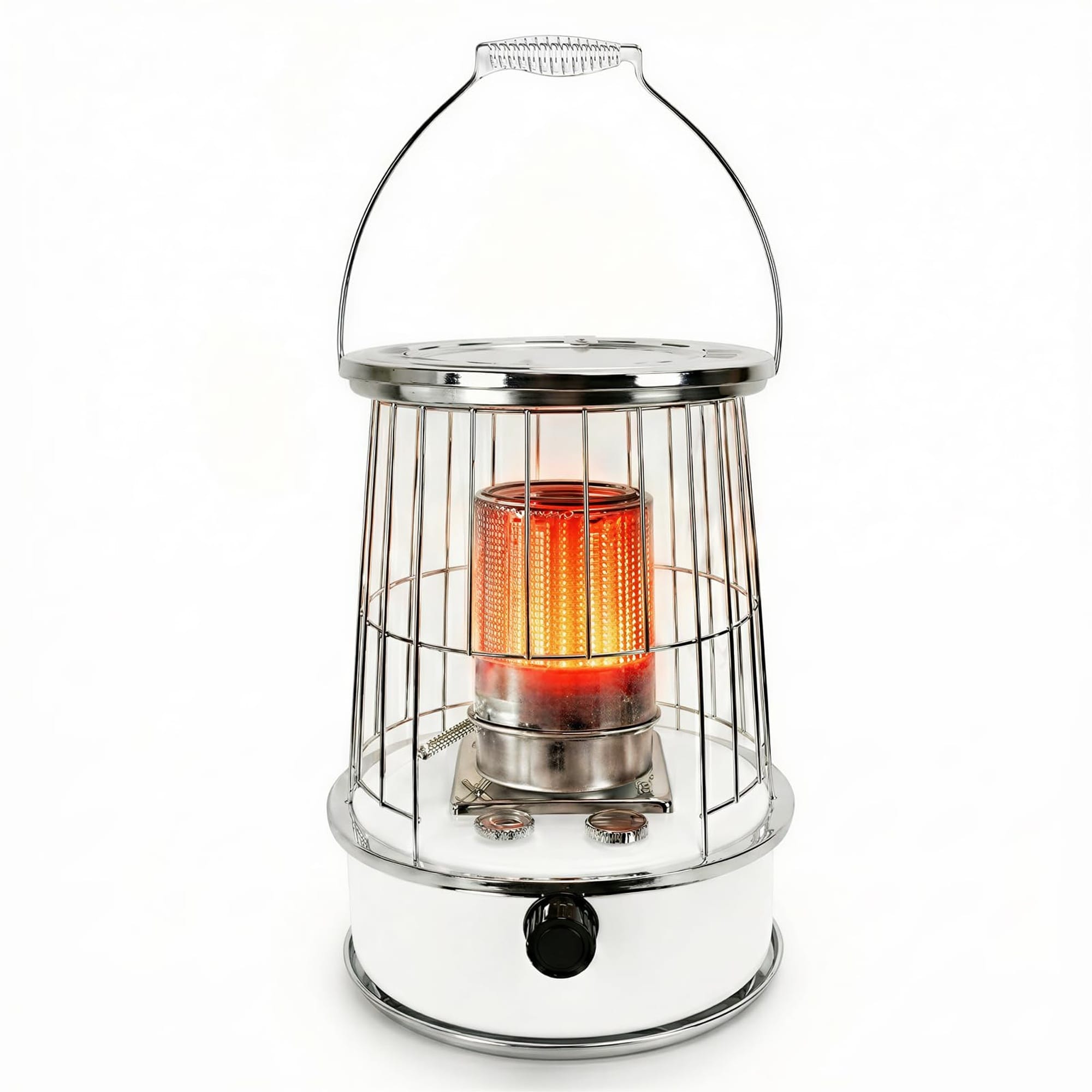 Wudkey 12000 BTU Portable Kerosene Heater Non Electric with 6L Fuel Tank and Tip Over Protection