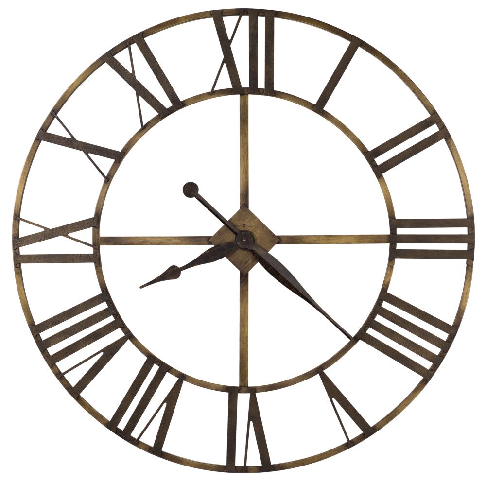 Howard Miller Wingate Wall Clock 625566 - Antique-Brass Finish ...