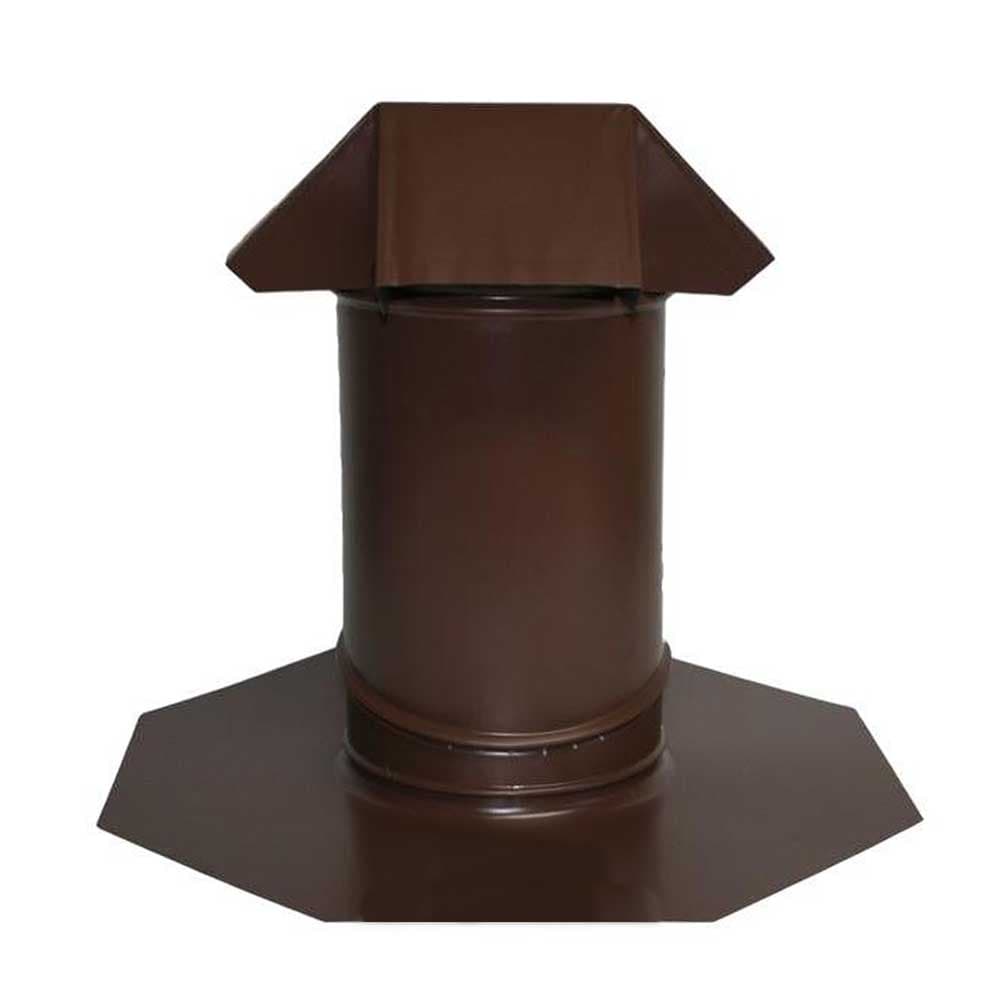 Gibraltar Building Products JACK6BRN 6-in x 15-in Galvanized steel Vent and Pipe Flashing