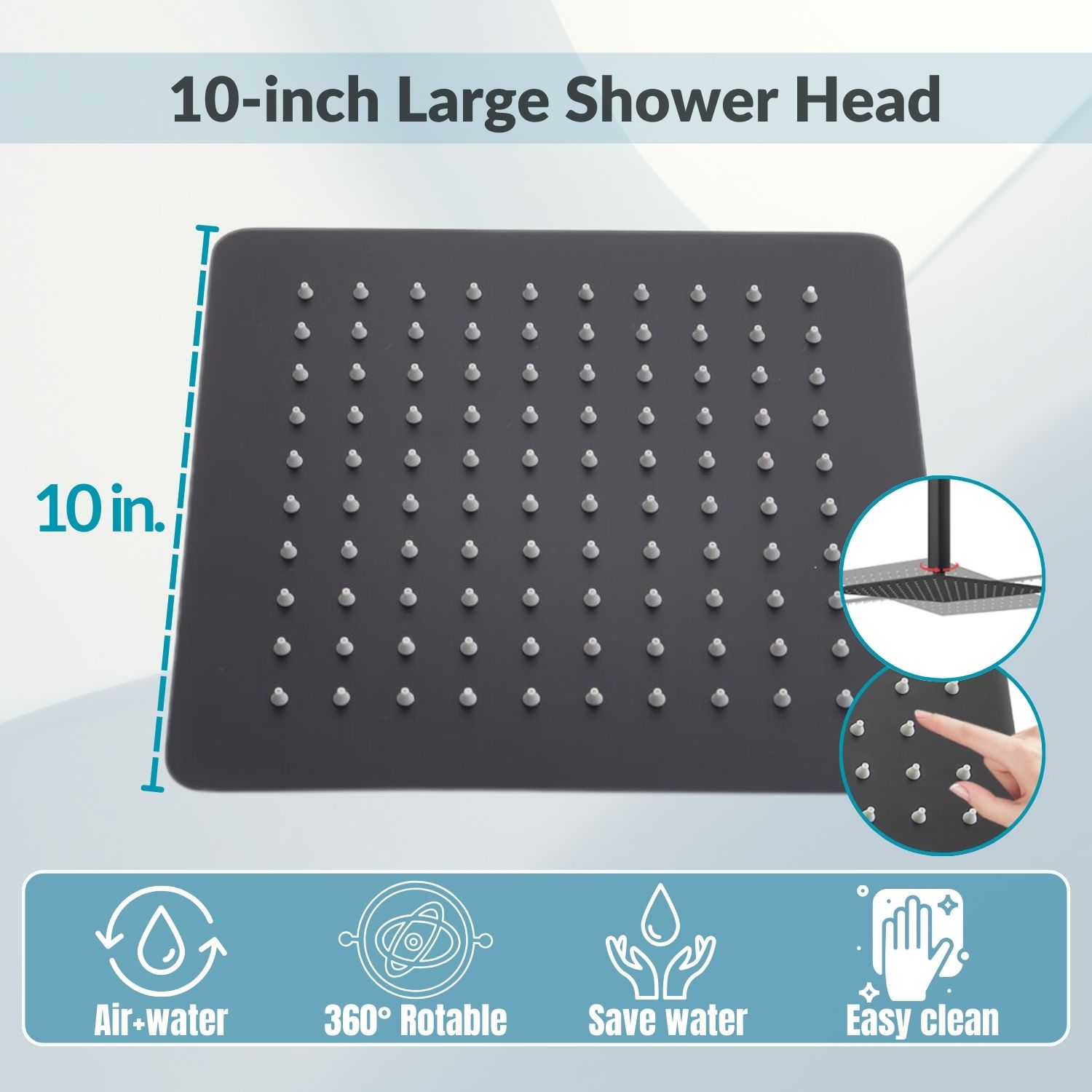 waterpar WPLO-SH407 Showerhead-Bar-Panels - View #10