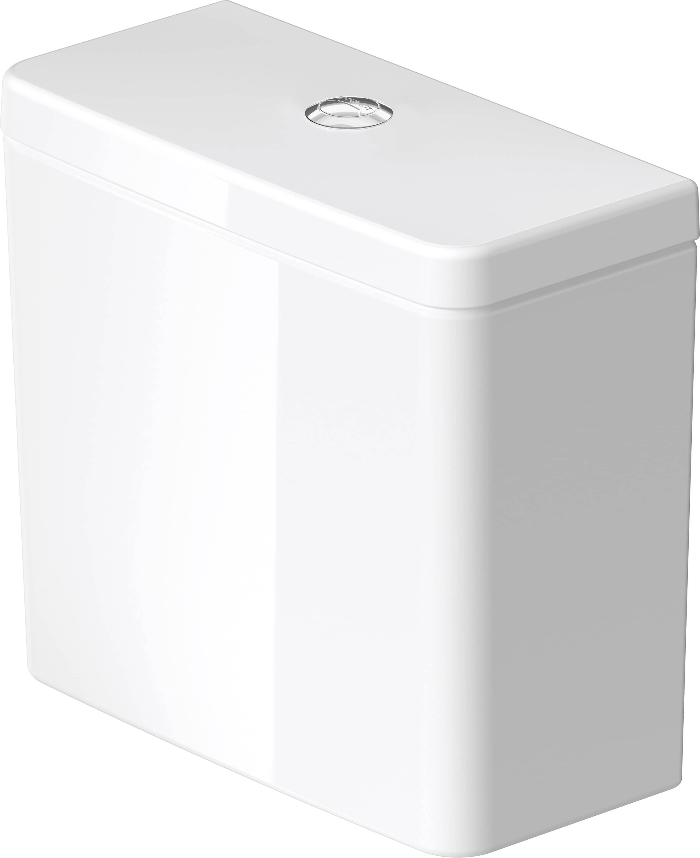 Duravit 09442000U2 D-Neo 1.32/0.92 GPF Dual Flush Toilet Tank Only, in White