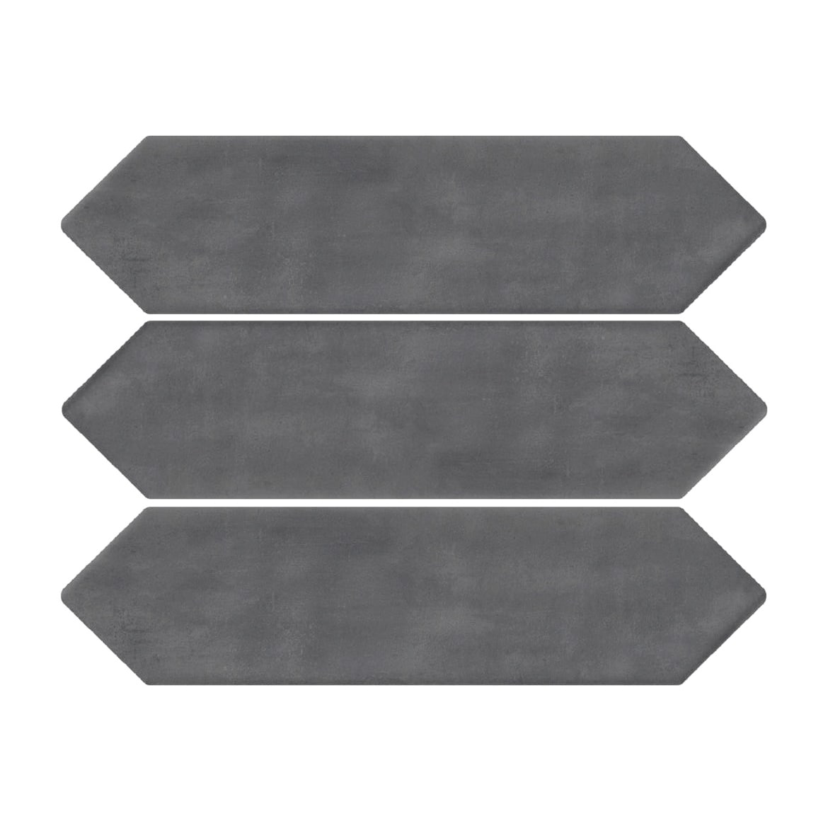 Giorbello G2113 Shadow 3-in x 12-in Glazed Ceramic Subway Wave Floor and Wall Tile (5-sq. ft/ Carton)