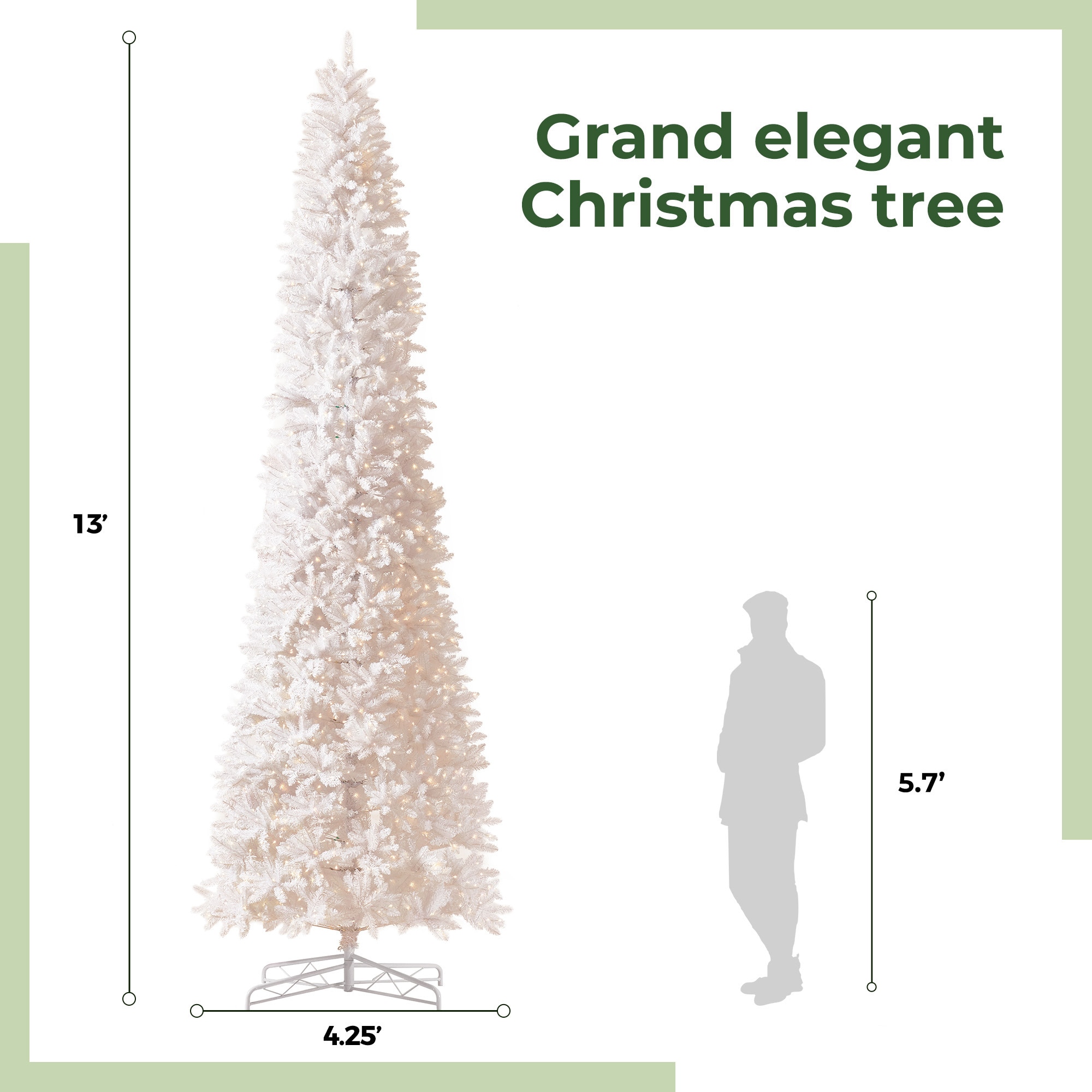 Nearly Natural T4535 Artificial-Christmas-Trees - View #6