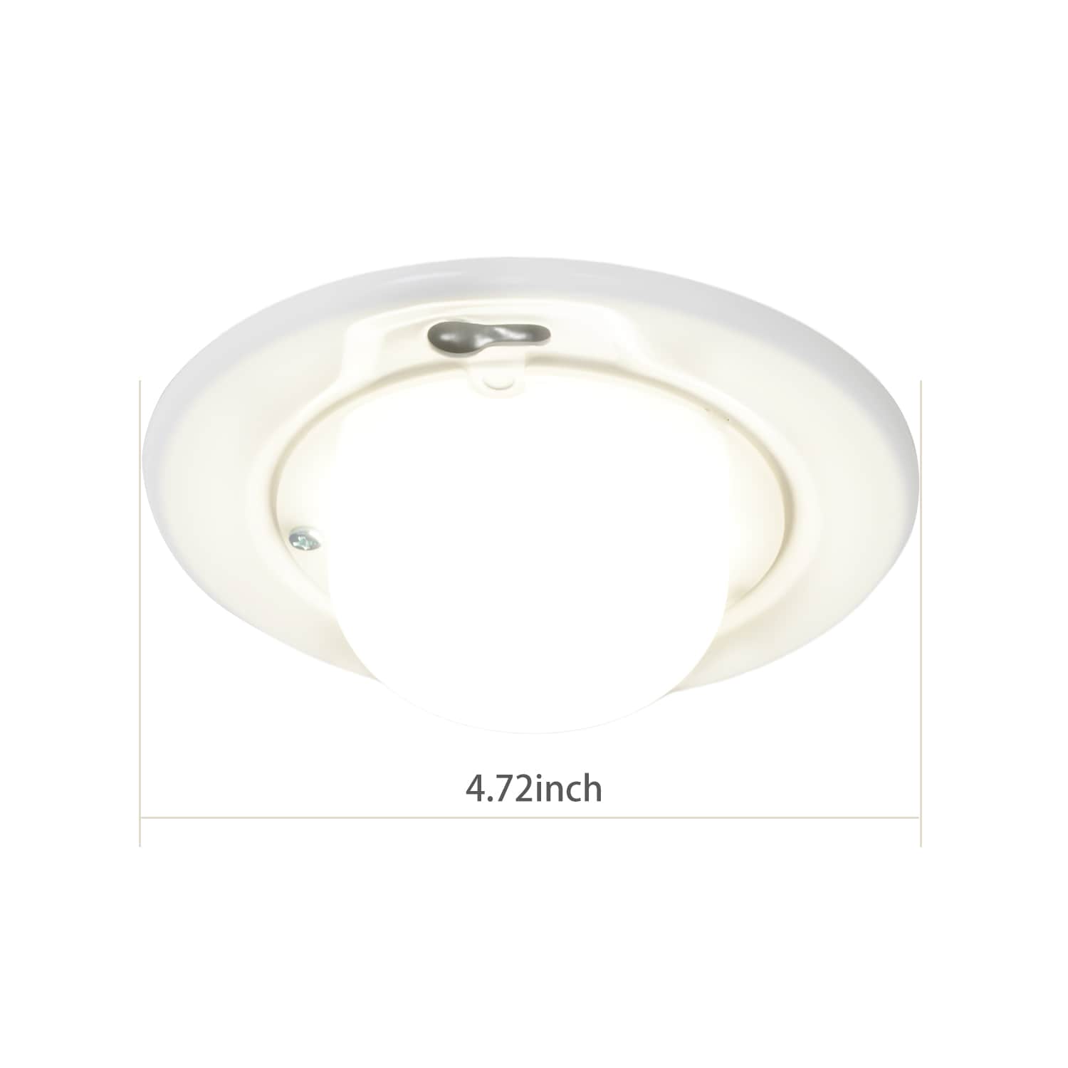 Utilitech MXL1219-L65K8040 Ceiling-Light-Mounts - View #3