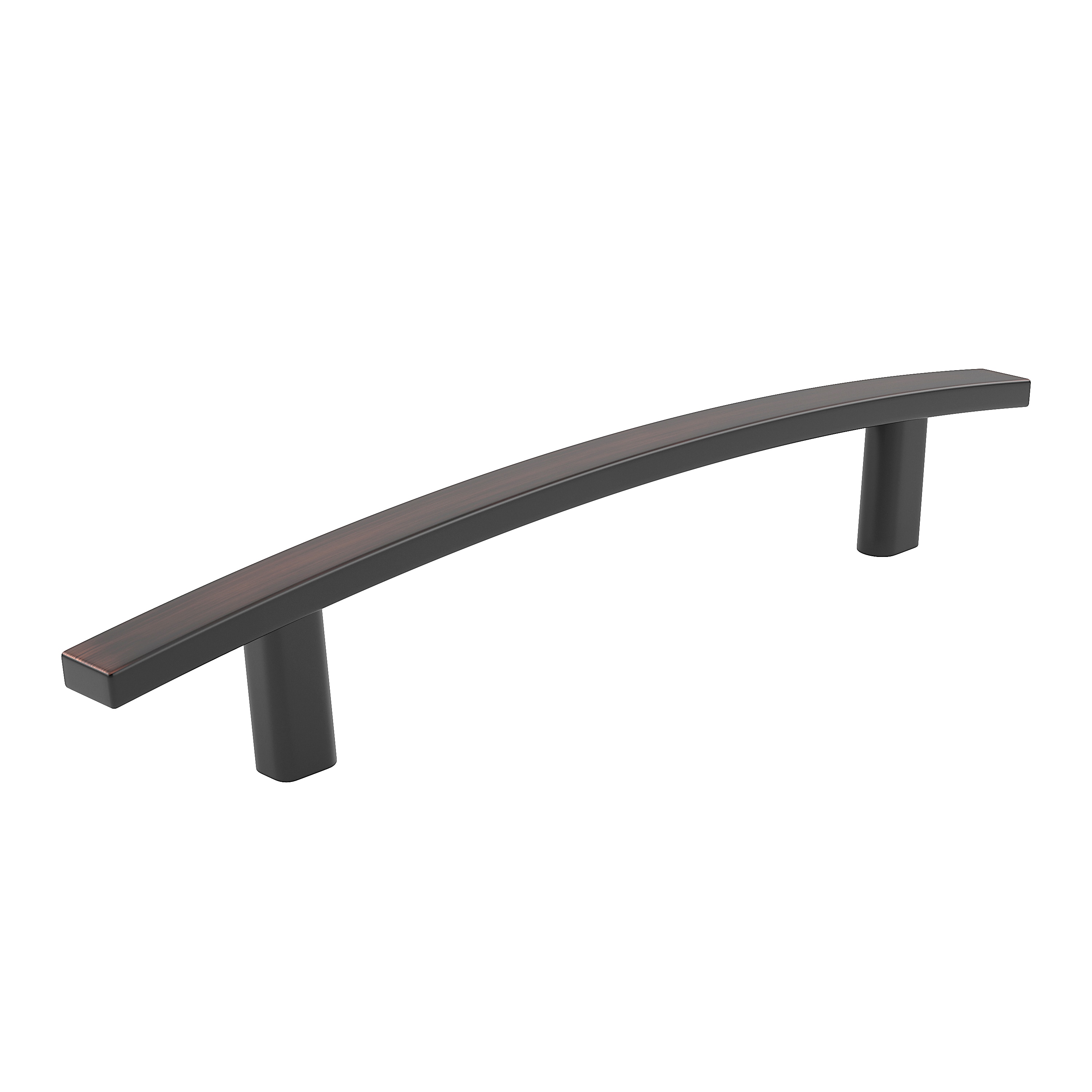 Richelieu BP650128BORB Expression 5-1/16-in , 128mm Center to Center Brushed Oil-Rubbed Bronze Arch Handle