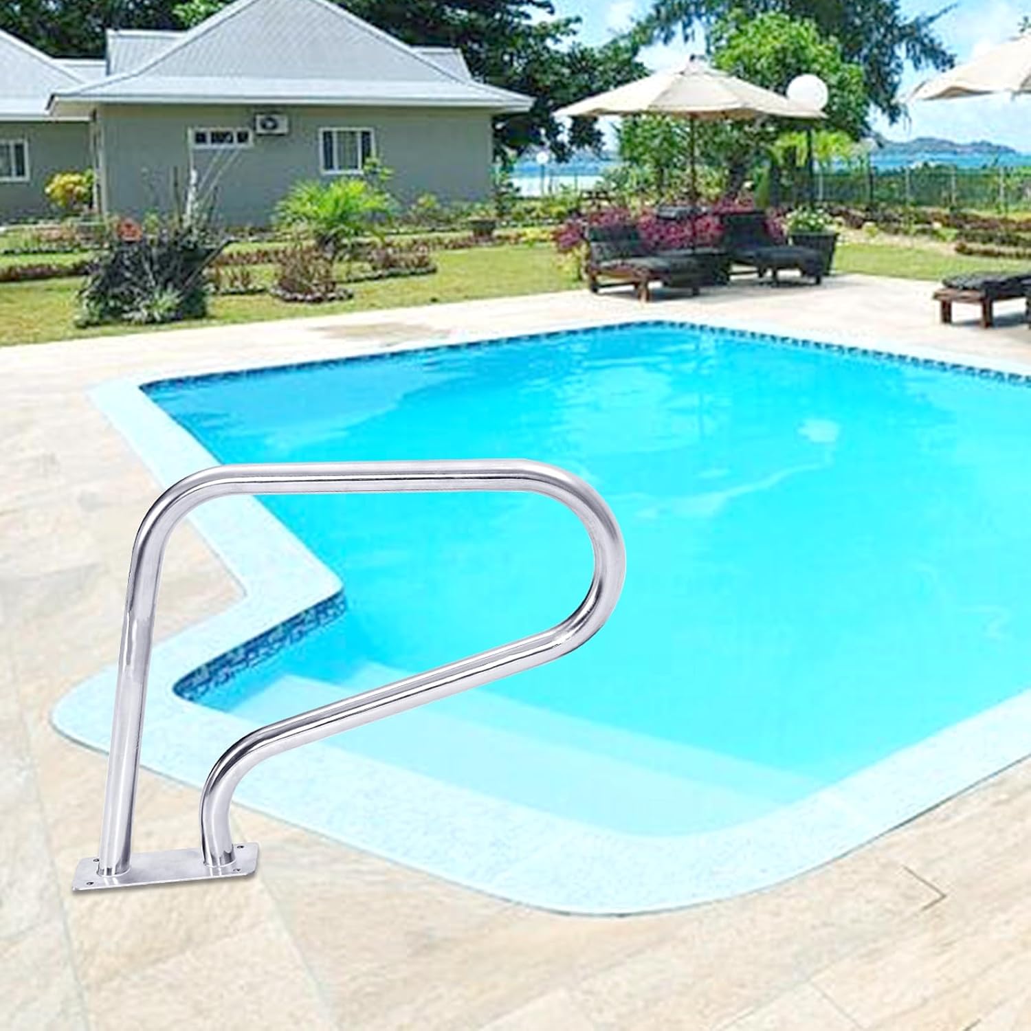 GAOMON LSPPJOK-EXPT6ZRAGC Above-Ground-Pool-Lad-Steps - View #4