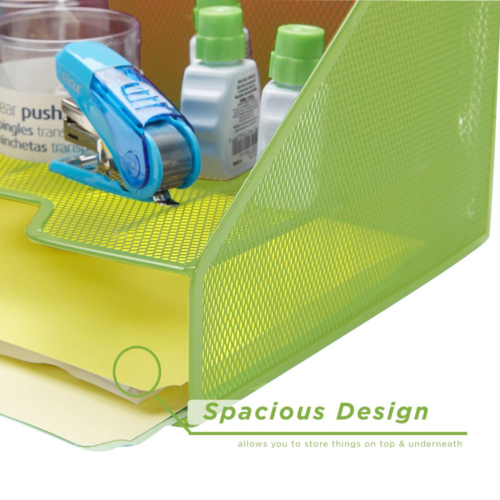 Mind Reader MESHBOX3-GRN Desktop-Organizers - View #3