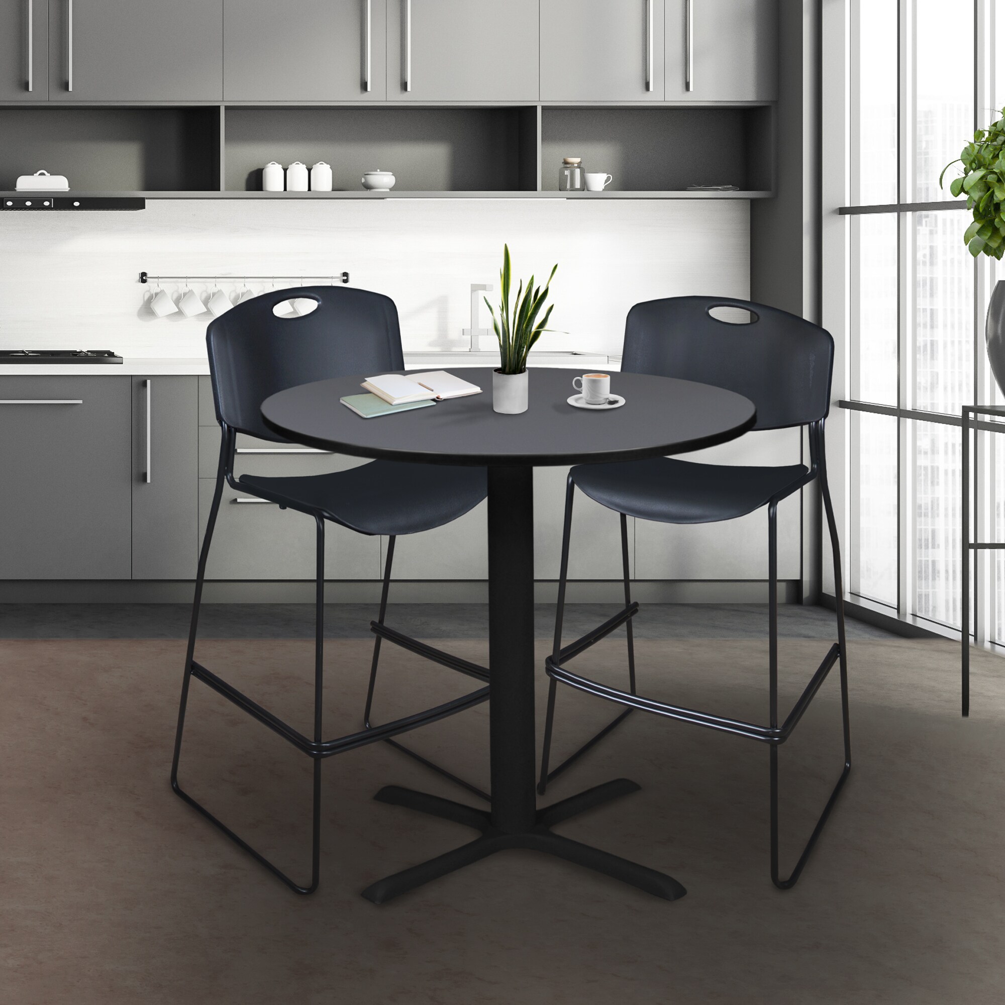 Regency TCB36RNDGY4495BK Office-Tables - View #8