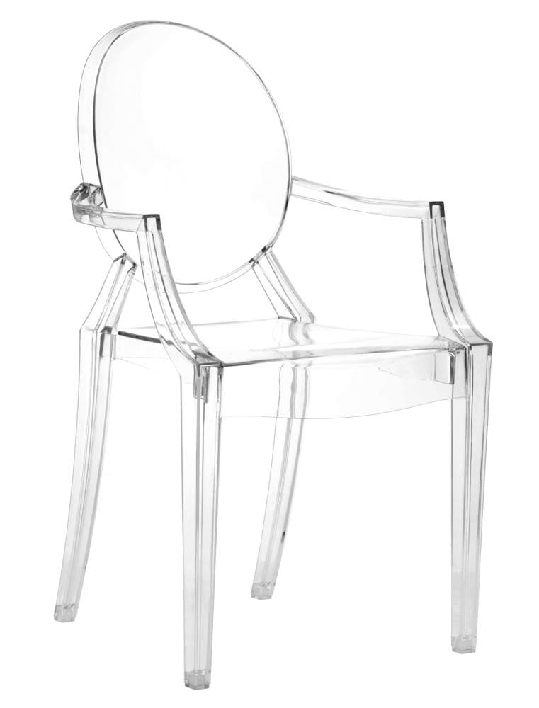 Zuo Modern 106104 Set of 4 Anime Contemporary/Modern Dining Side Chair (Plastic Frame)
