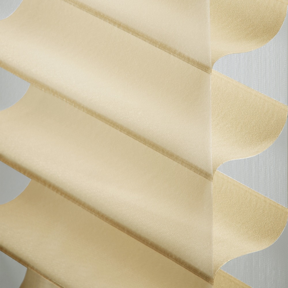 LEVOLOR 2021009 Montclair Candlelight Sheer Polyester Horizontal blinds swatch