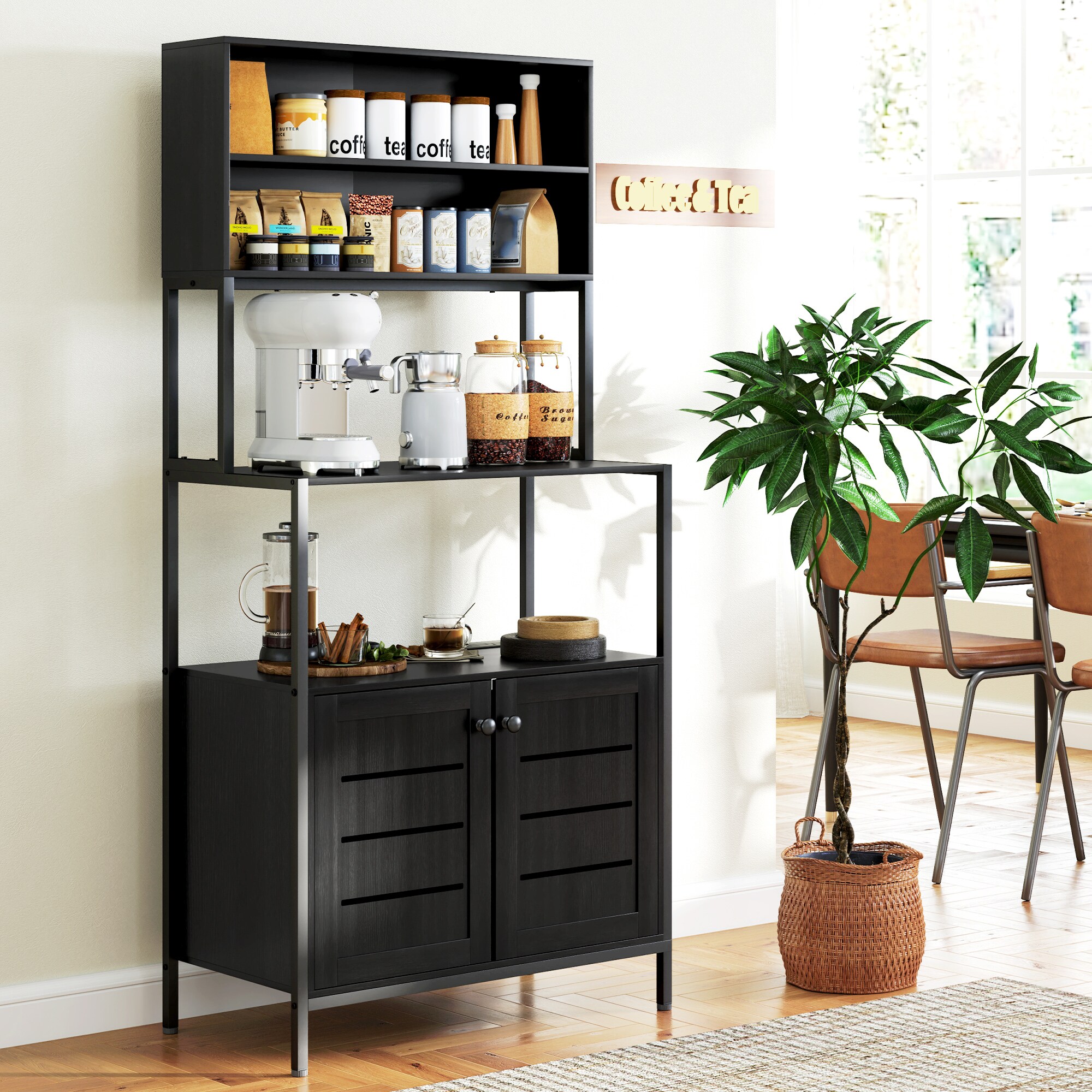 HomCom 801-378V80BK Pot-Racks - View #6