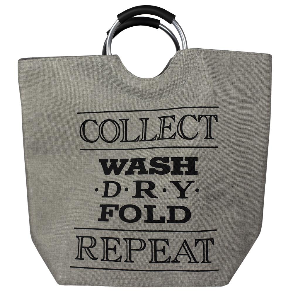 Home Basics LOW55510 Canvas Laundry Bag