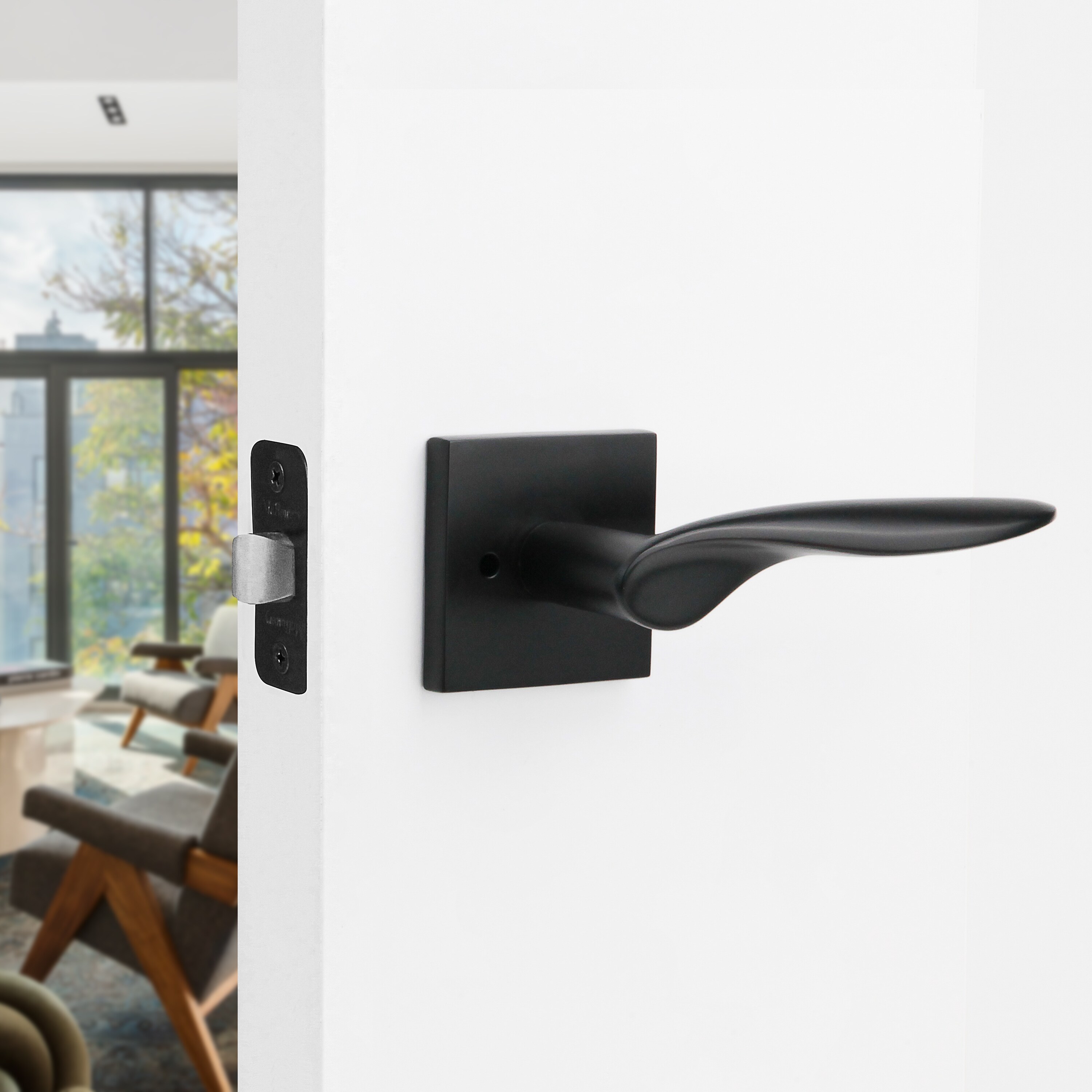 McBowery MB-1106PVMB-LH Door-Handles - View #7