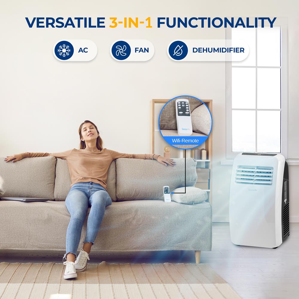 SereneLife SLPAC8 Portable-Air-Conditioners - View #3