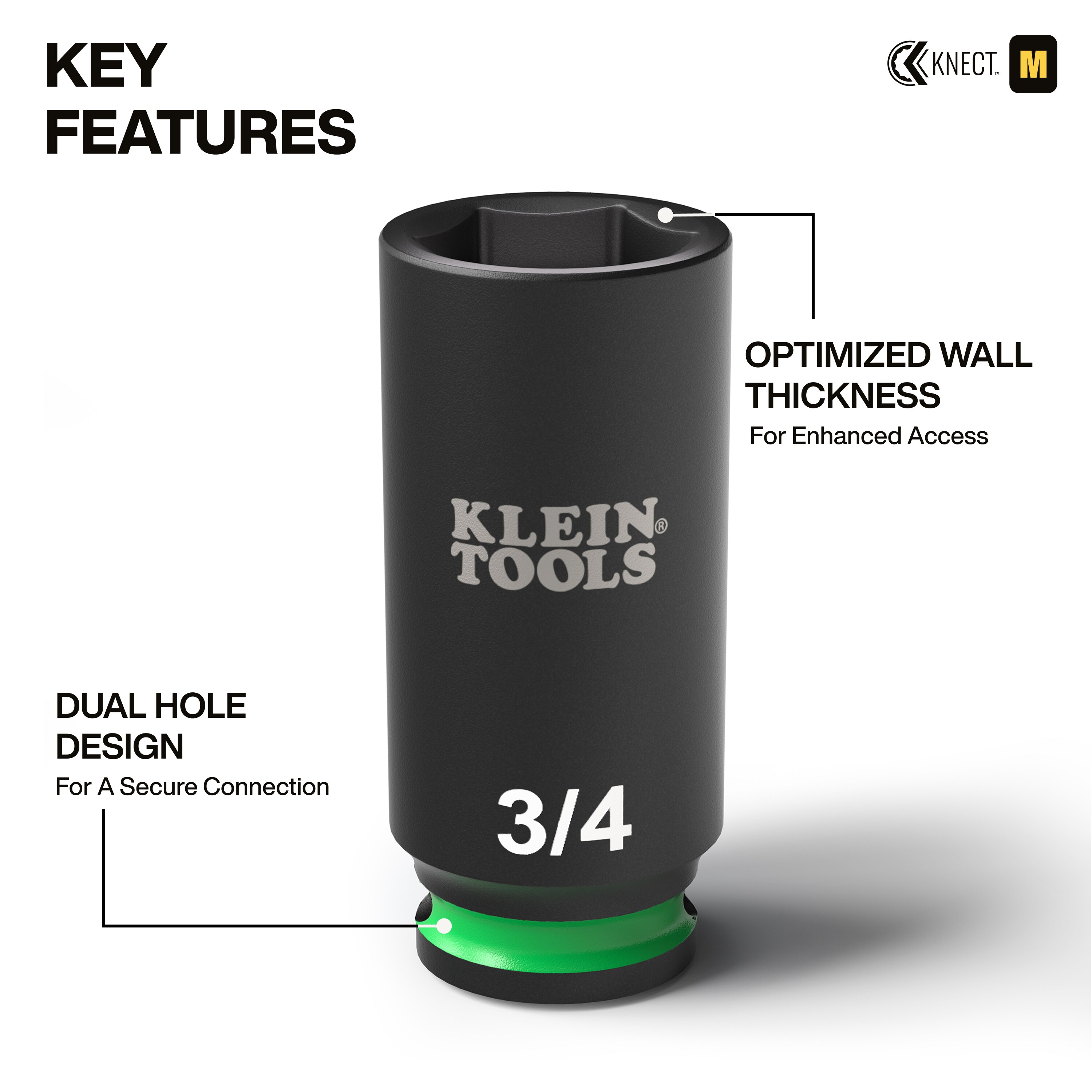 Klein Tools 65109IMPCT Socket-Sets - View #4