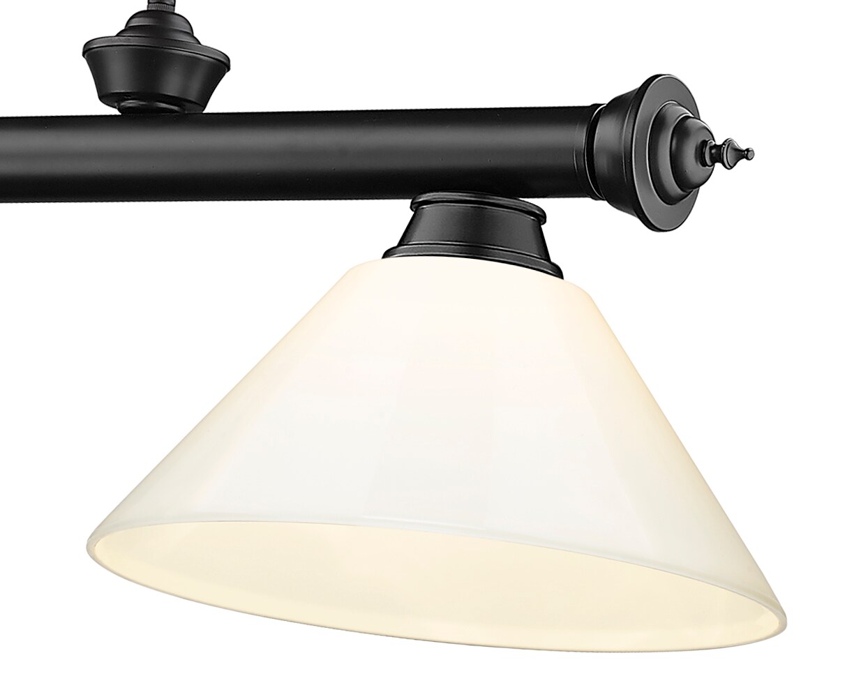 Z-Lite 2306-3MB-PWH Pool-Table-Lighting - View #4