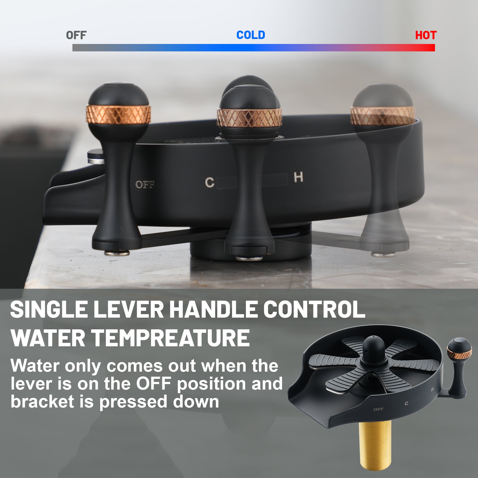 Boyel Living BL-6001RB-MB Faucet-Spray-Hoses-Accessories - View #6