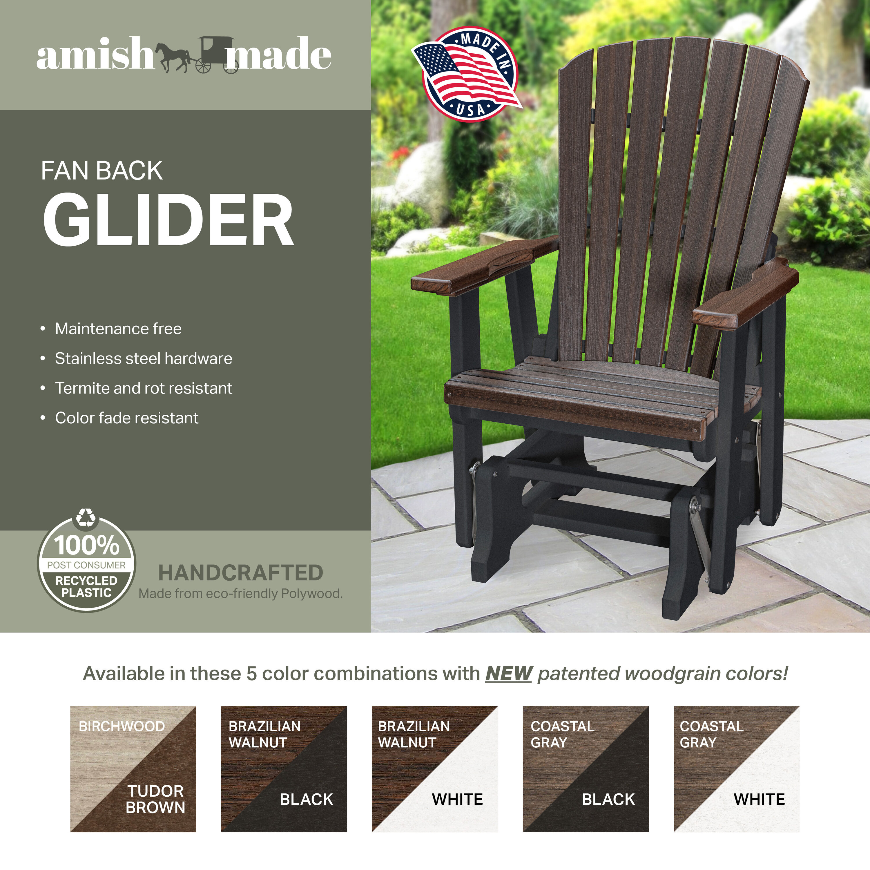 American Furniture Classics 515BITB Patio-Chairs - View #3