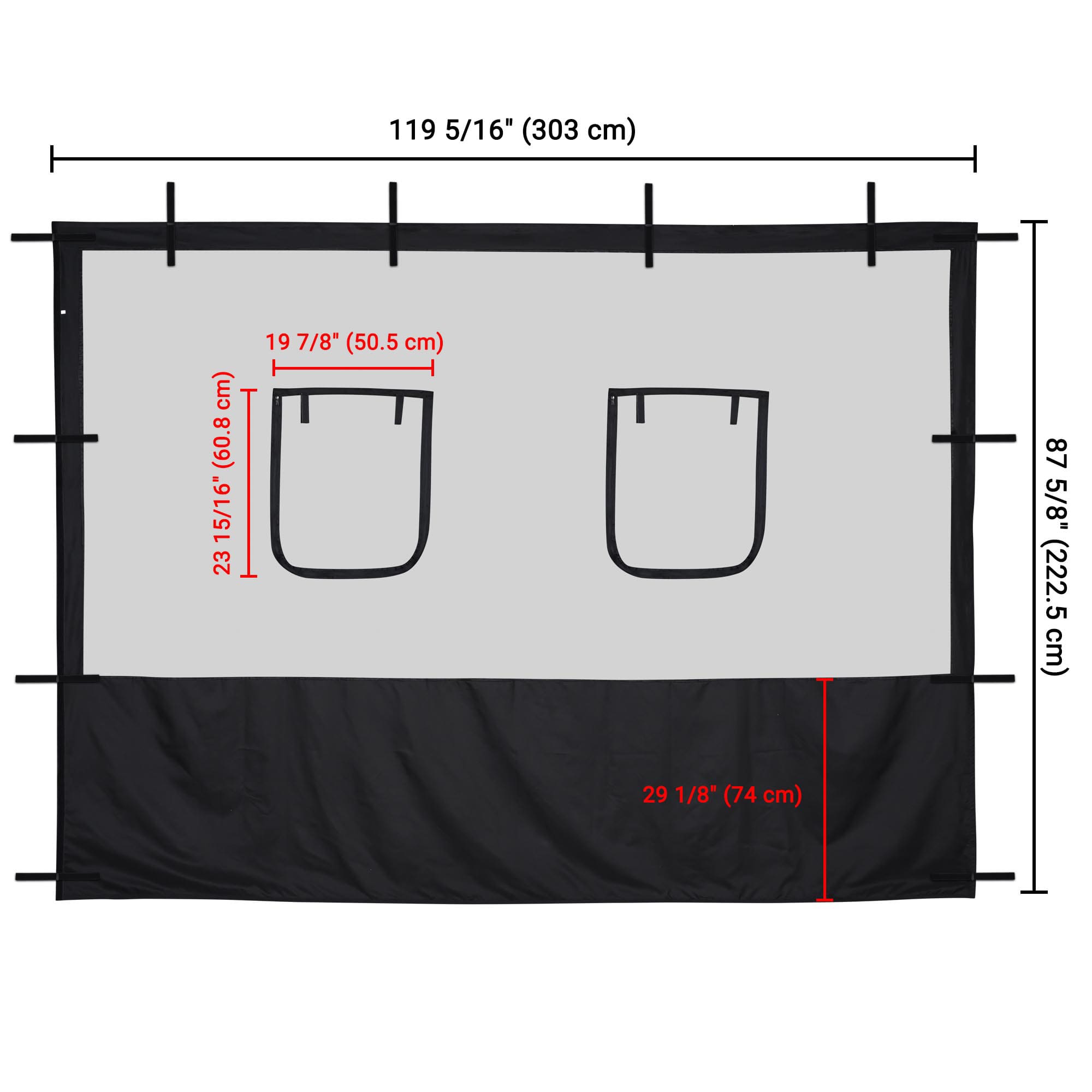 Yescom 07CSW004-HM-06X4-LO Canopy-Parts-Acc - View #7