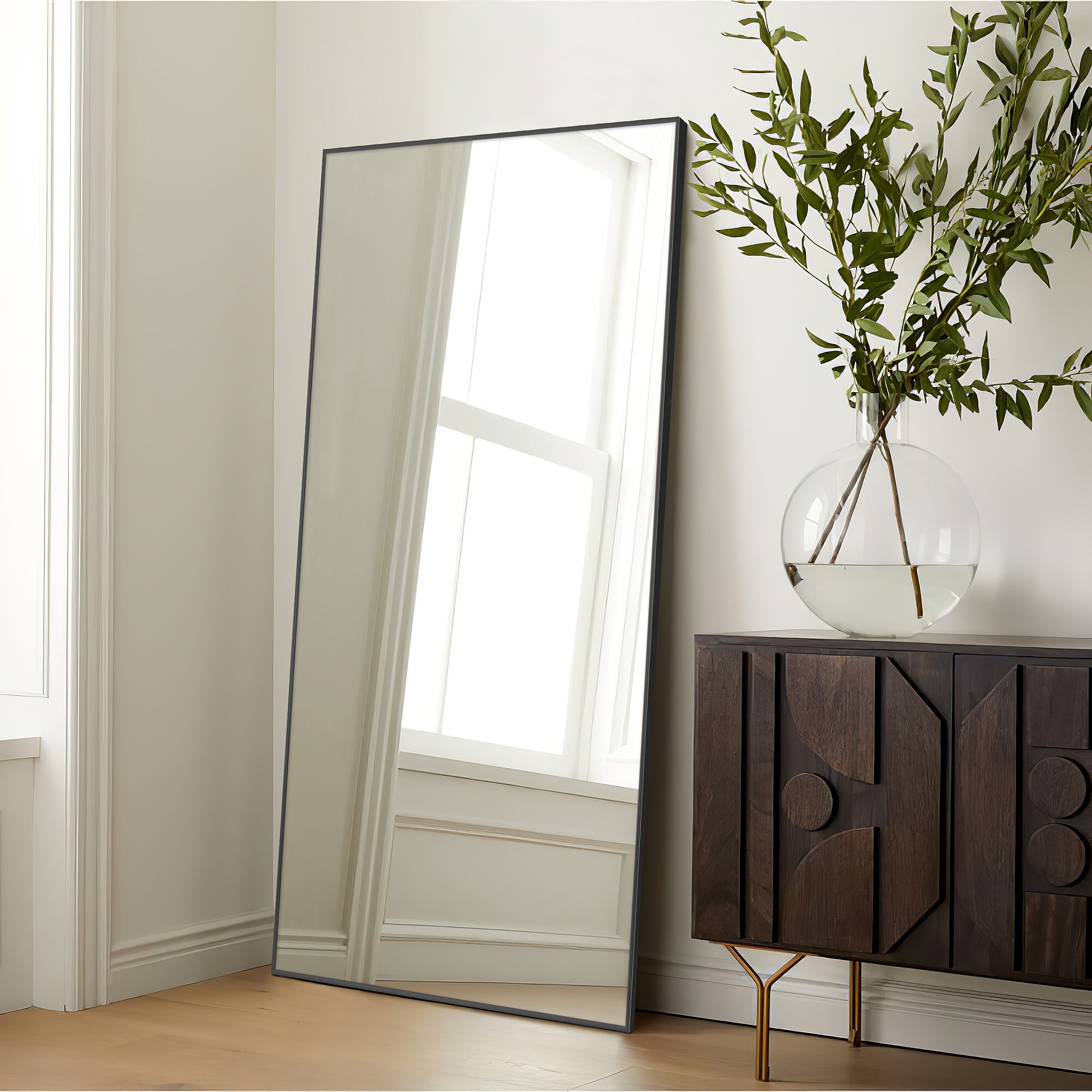 Dovelina LS-AA01037AAF001-1 Framed-Bath-Mirrors - View #3