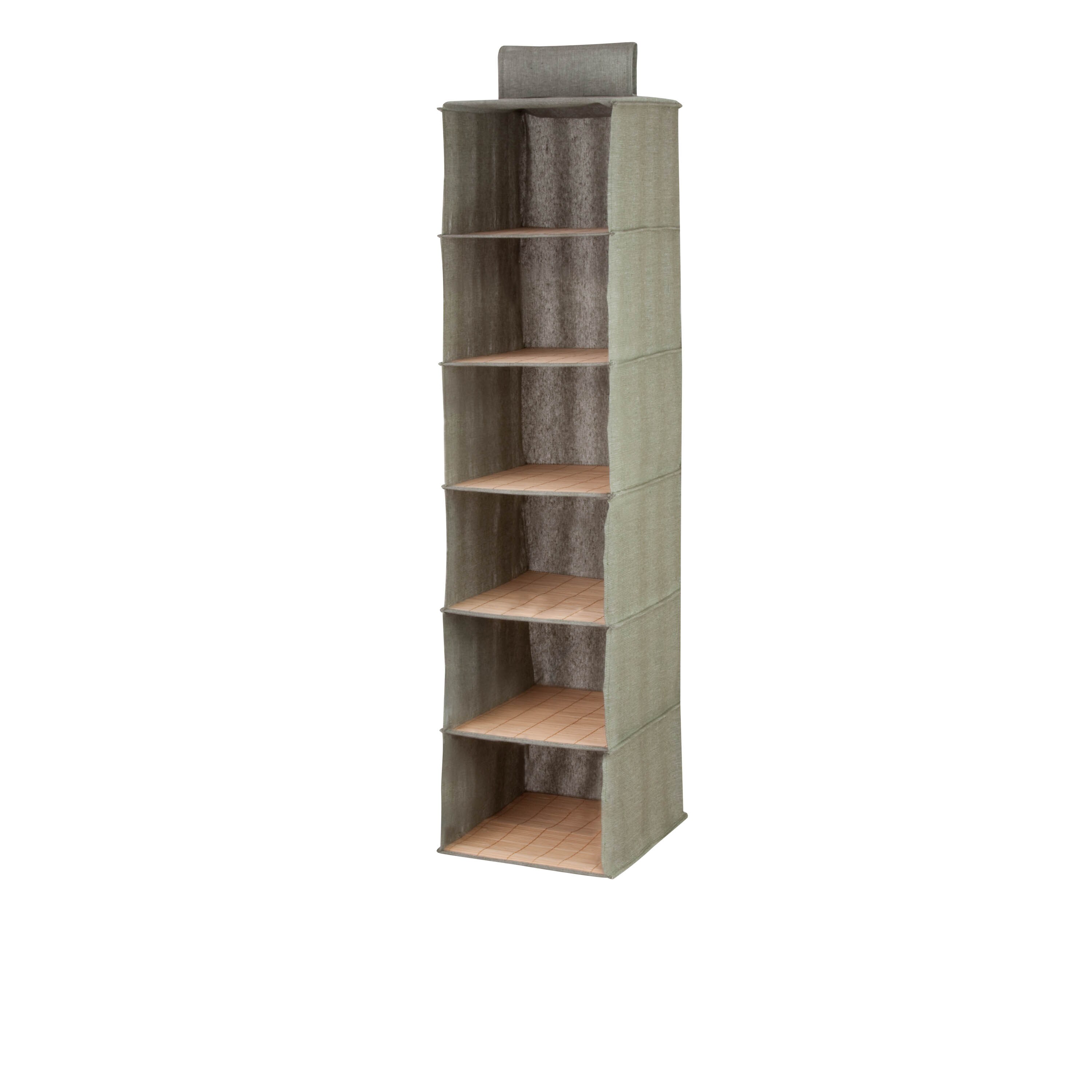 Honey-Can-Do Natural Bamboo/Moss Green Shelf (12-in x 47-in) at Lowes.com