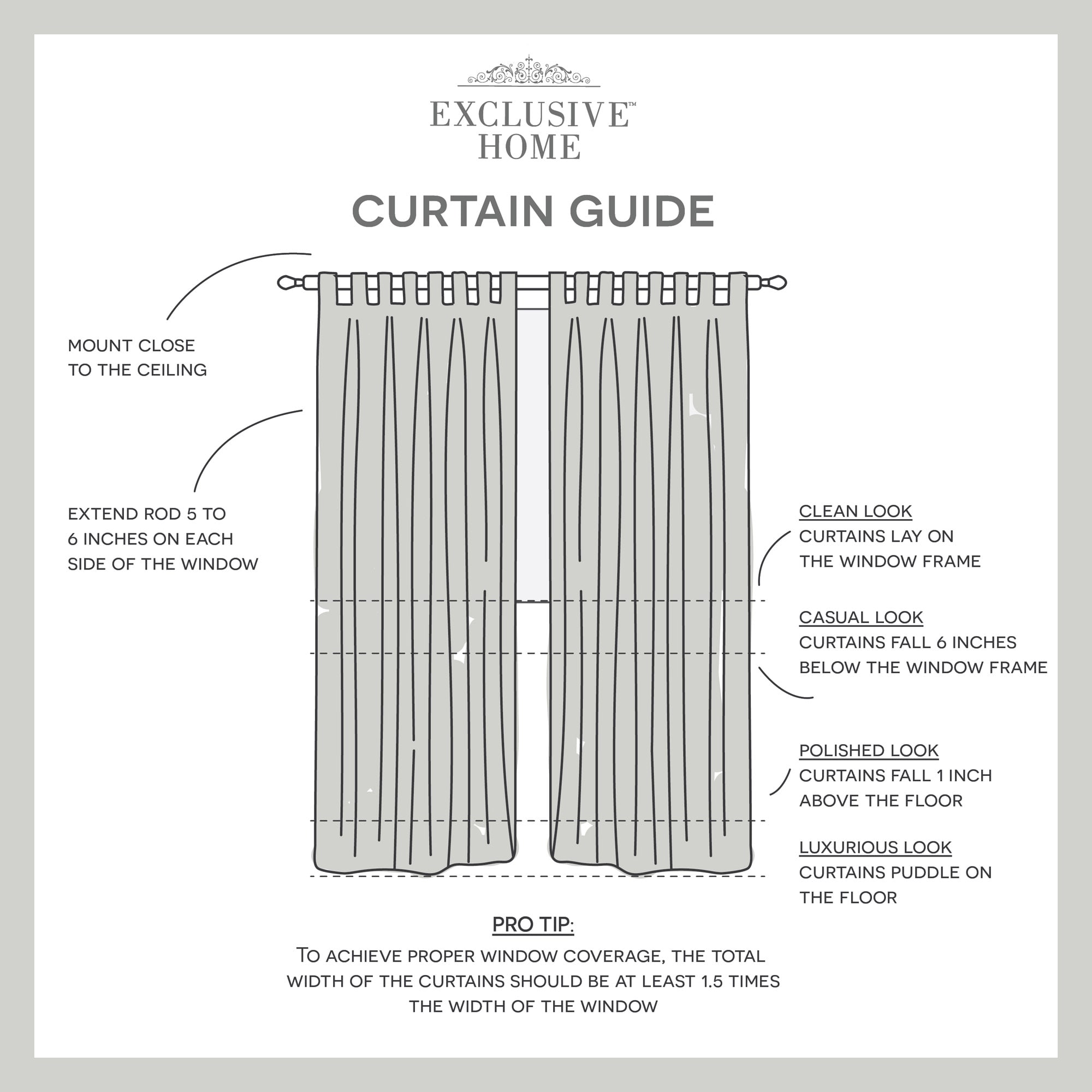 Exclusive Home YG014871DSEHC1 A128 curtains - View #6
