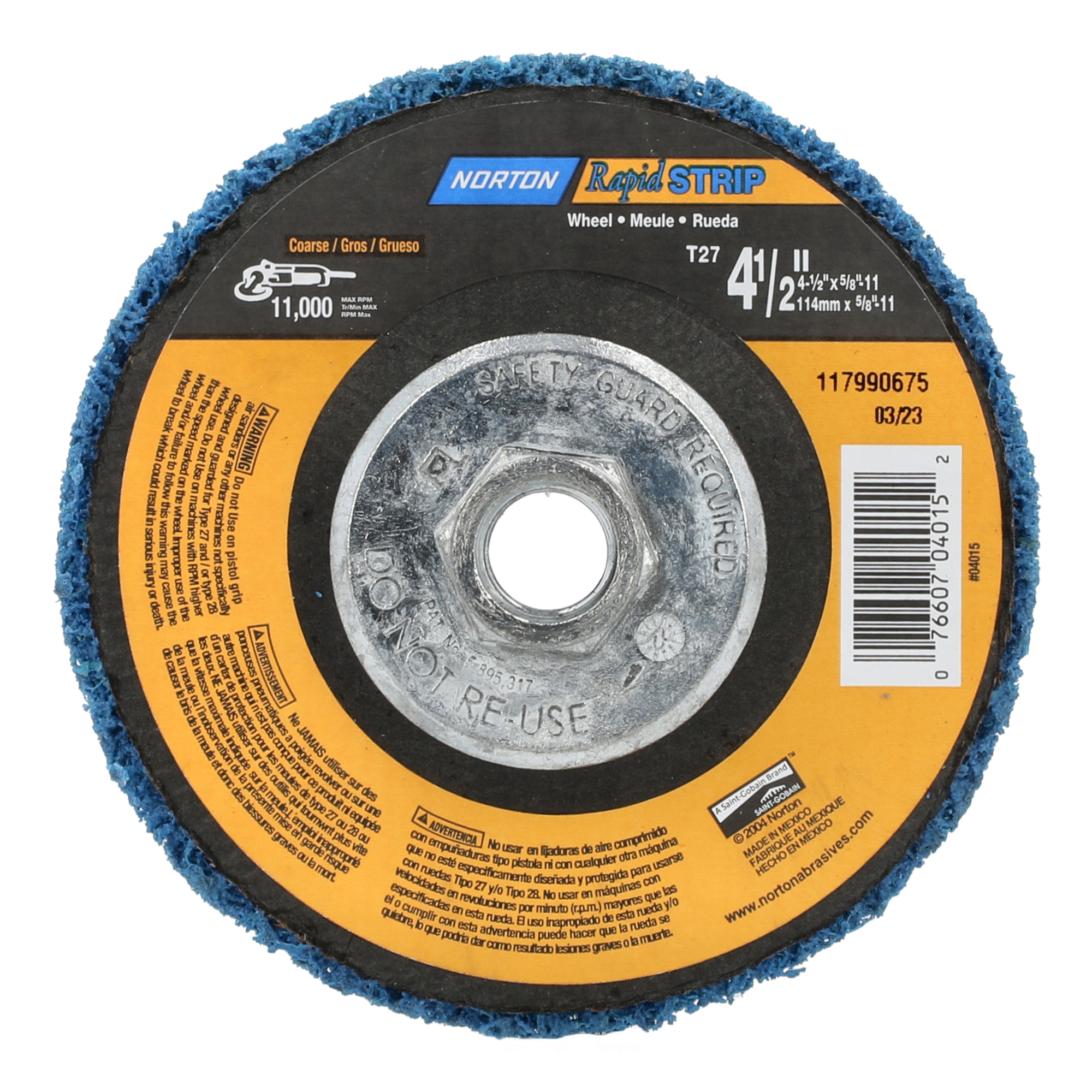 Norton Abrasives 07660704015 Noton Clipper