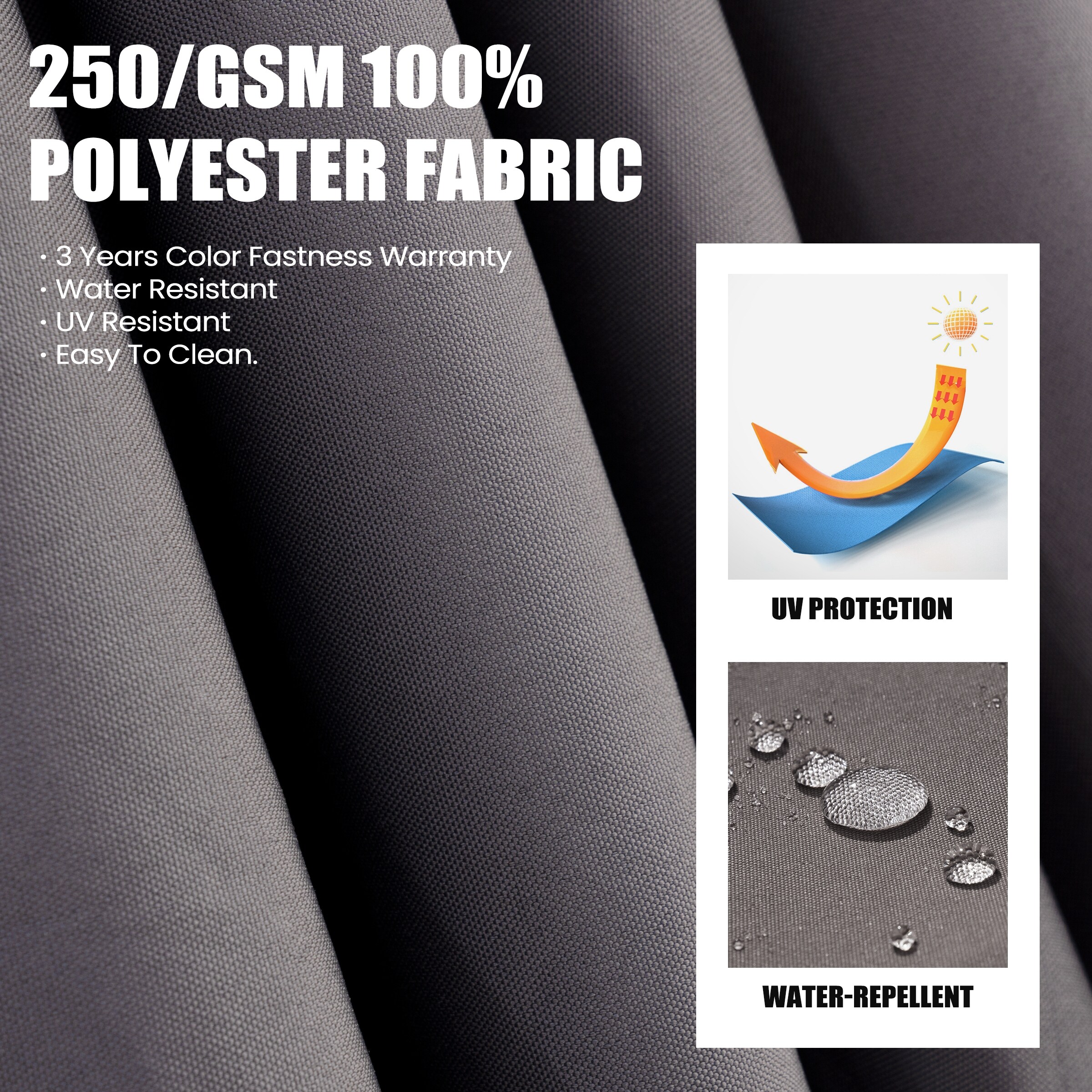 Crestlive Products CL-PU056DGY Umbrellas-2 - View #7