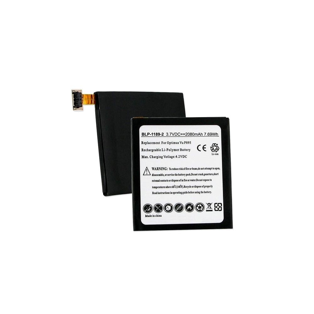 Empire EPRSN841  BLP-1189-2 LG BL-T3 3.7V 2080 mAh Li-Poly Battery- 7.7 watt