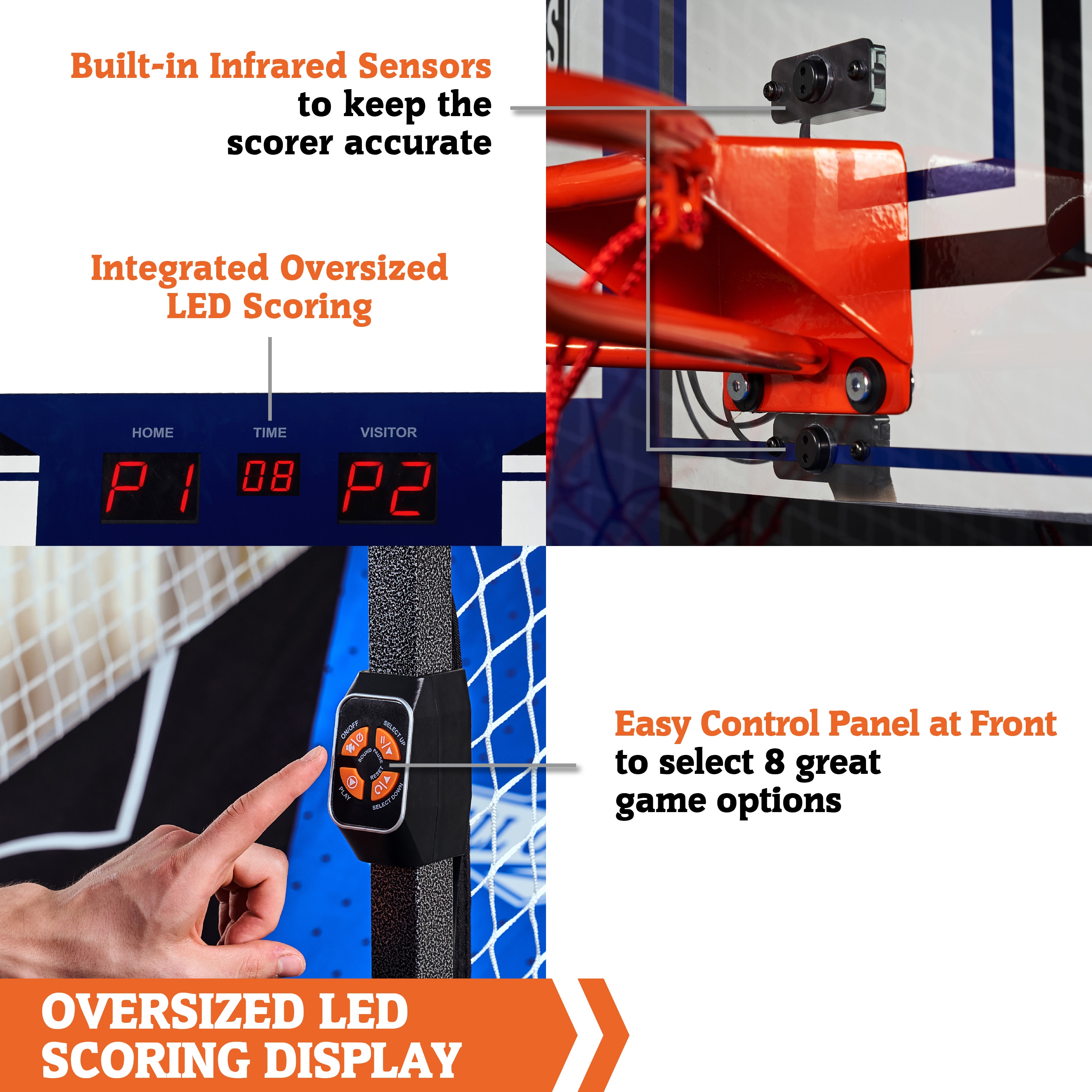 MD Sports BG132Y20011 Electronic-Basketball-Games - View #3