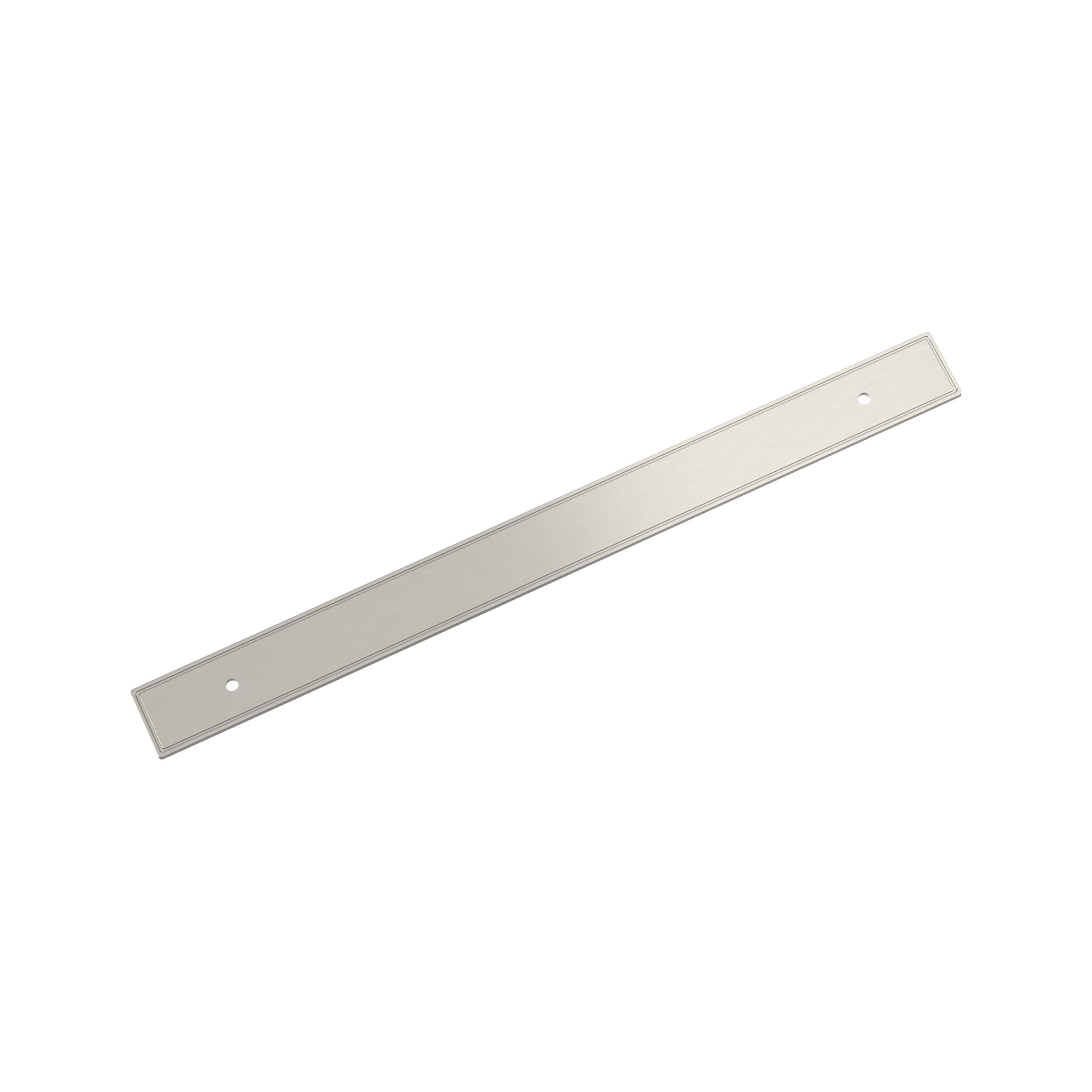 Amerock BP37607G10 Satin Nickel Steel Backplate