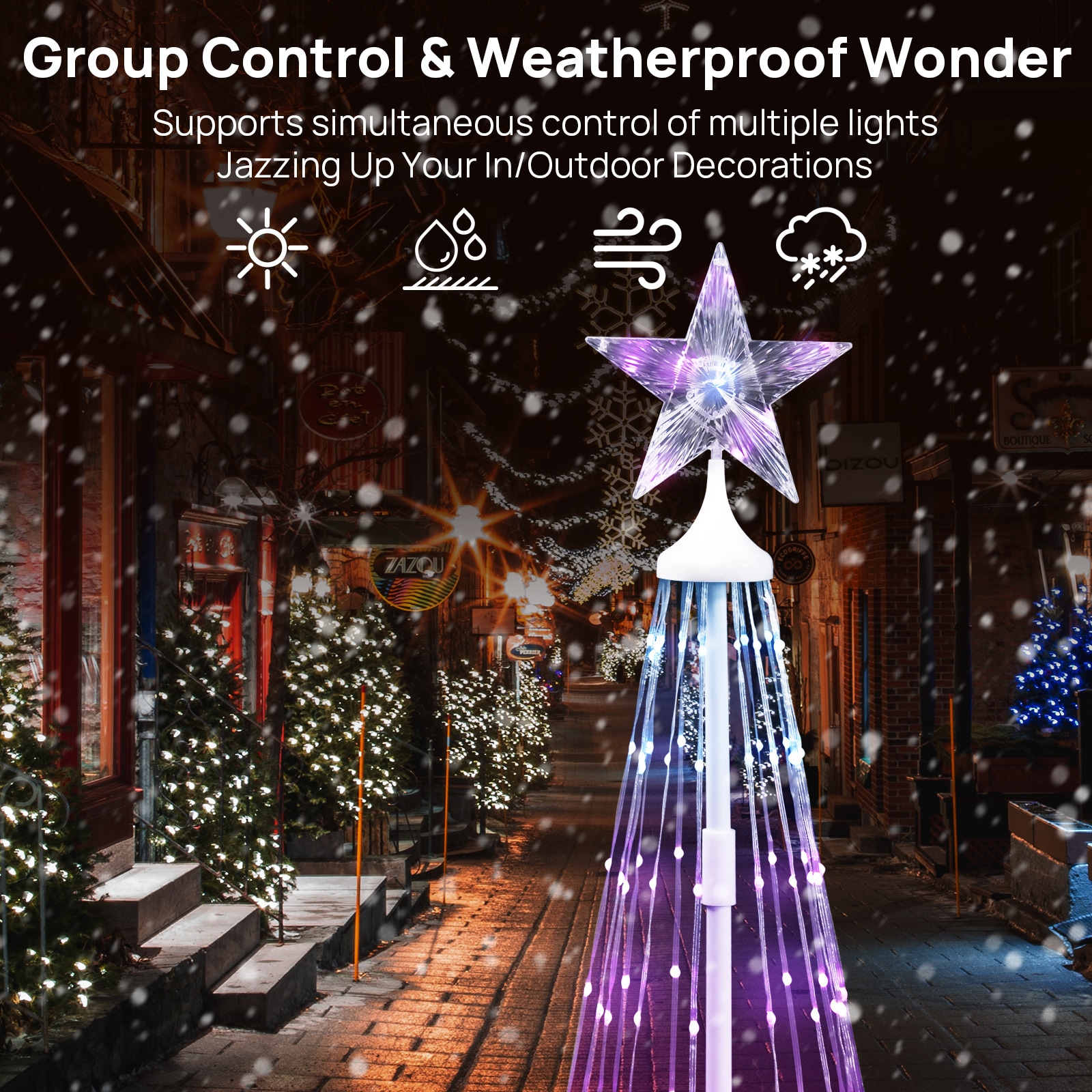 WALSPORT USLI4846 Artificial-Christmas-Trees - View #4
