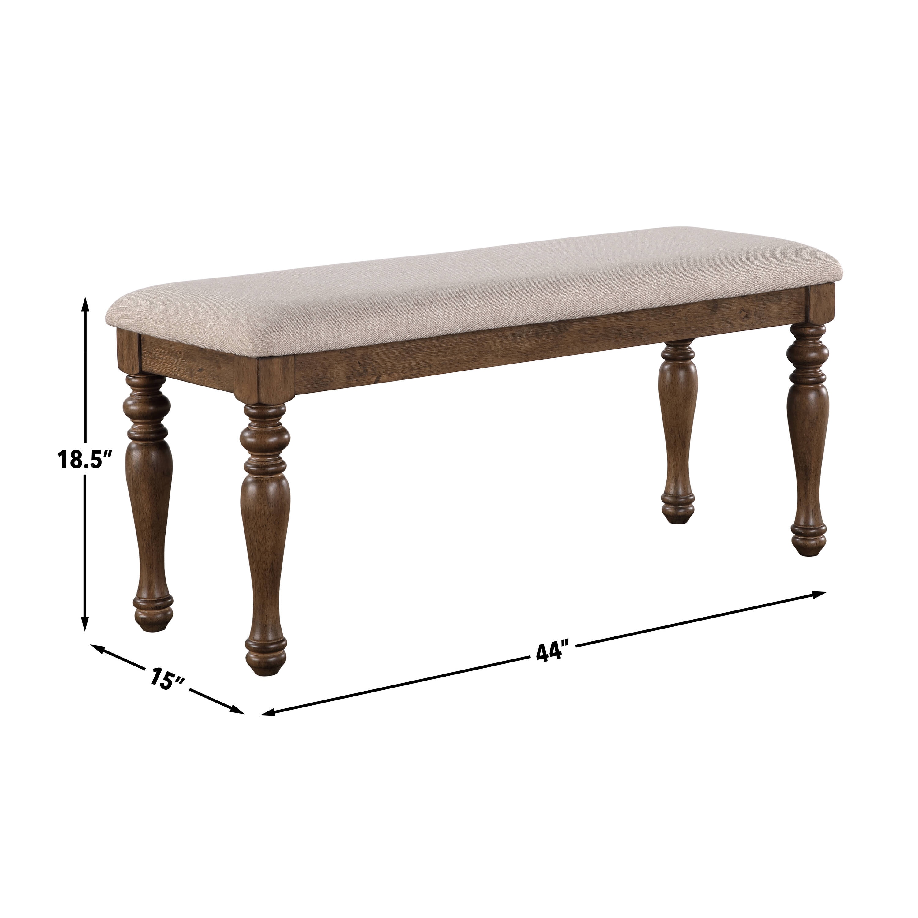 Steve Silver JA600NBN Dining-Benches - View #6