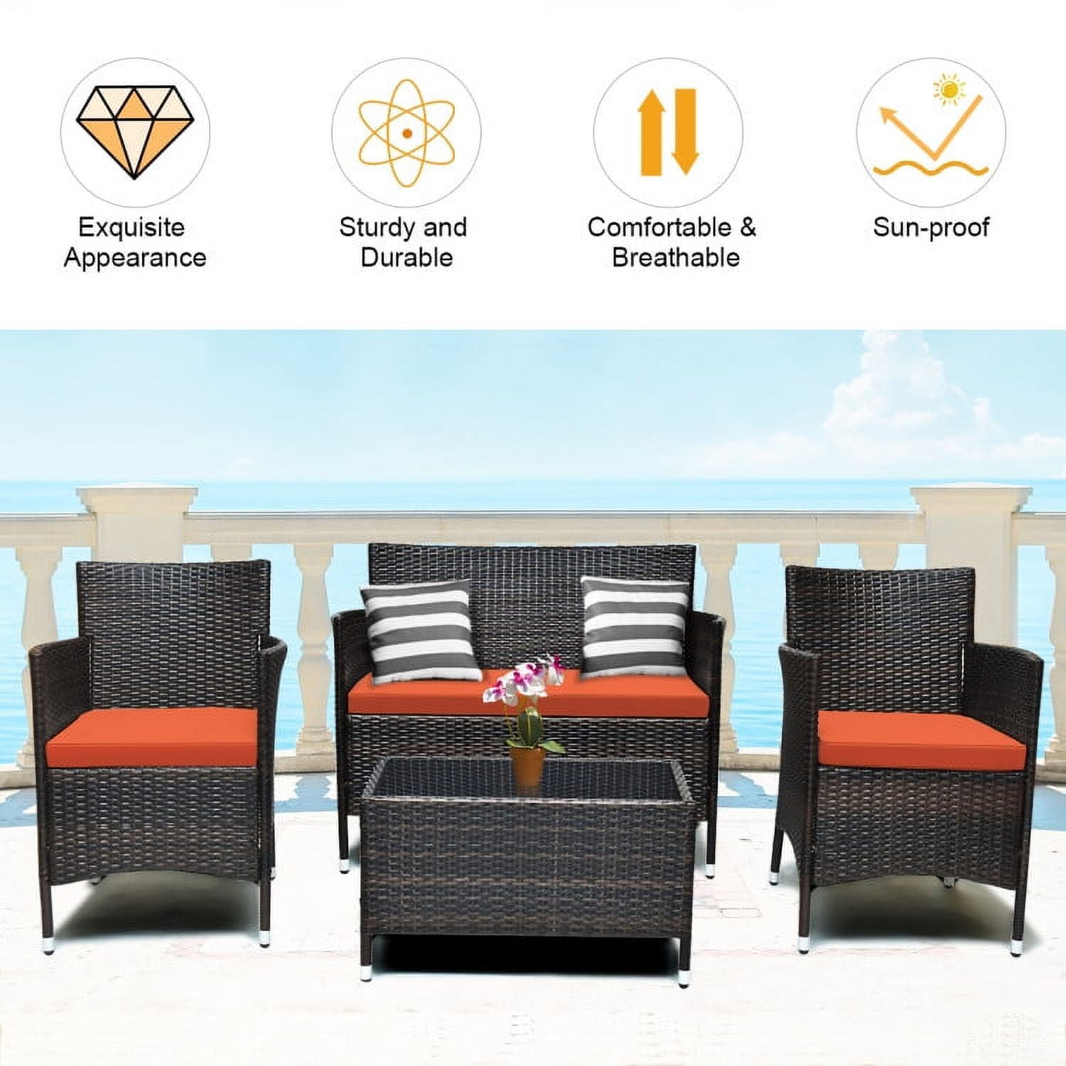 VERYKE 5354821722876 Patio-Conversation-Sets - View #4
