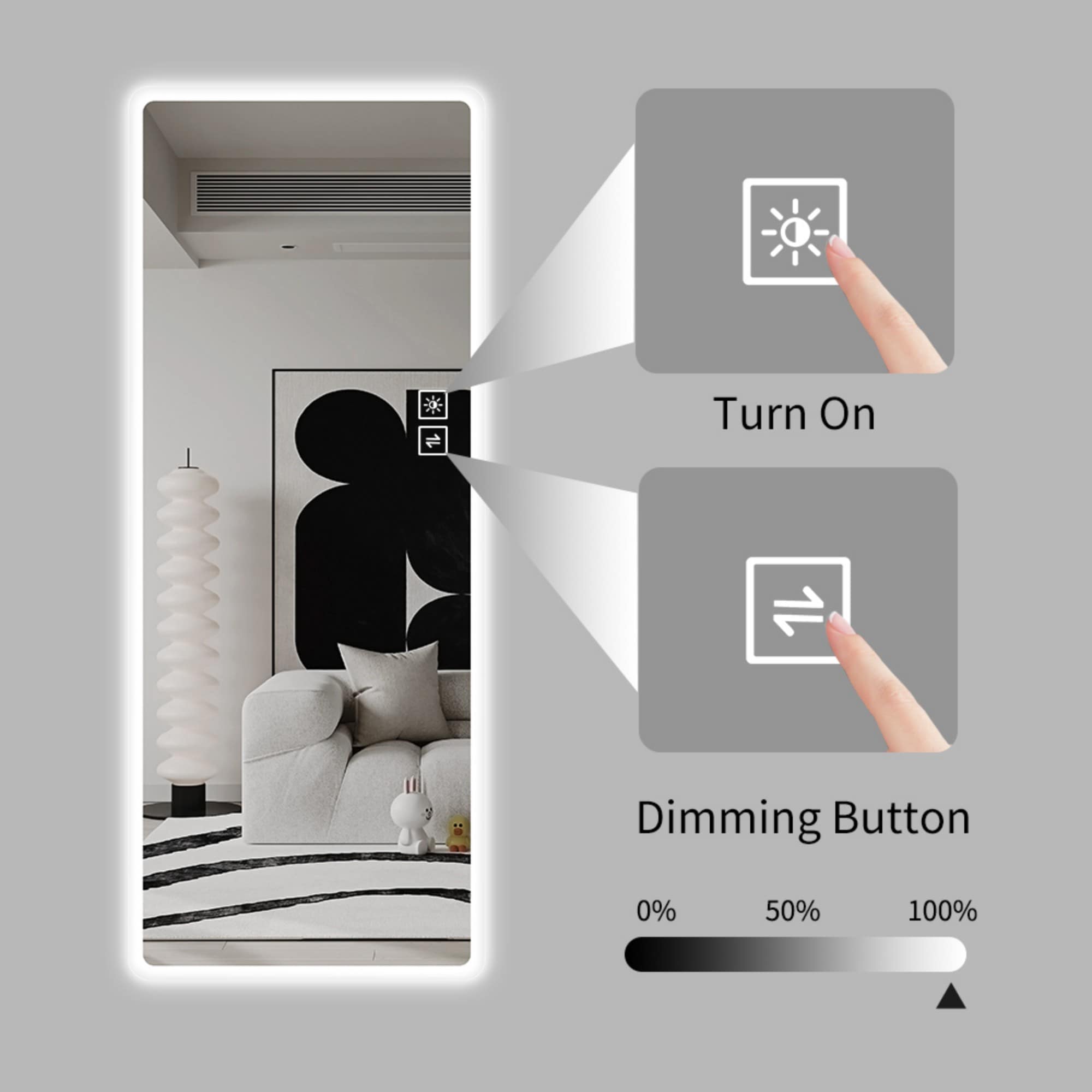 ToolCat SF1-3-YT Decor-Mirrors - View #5