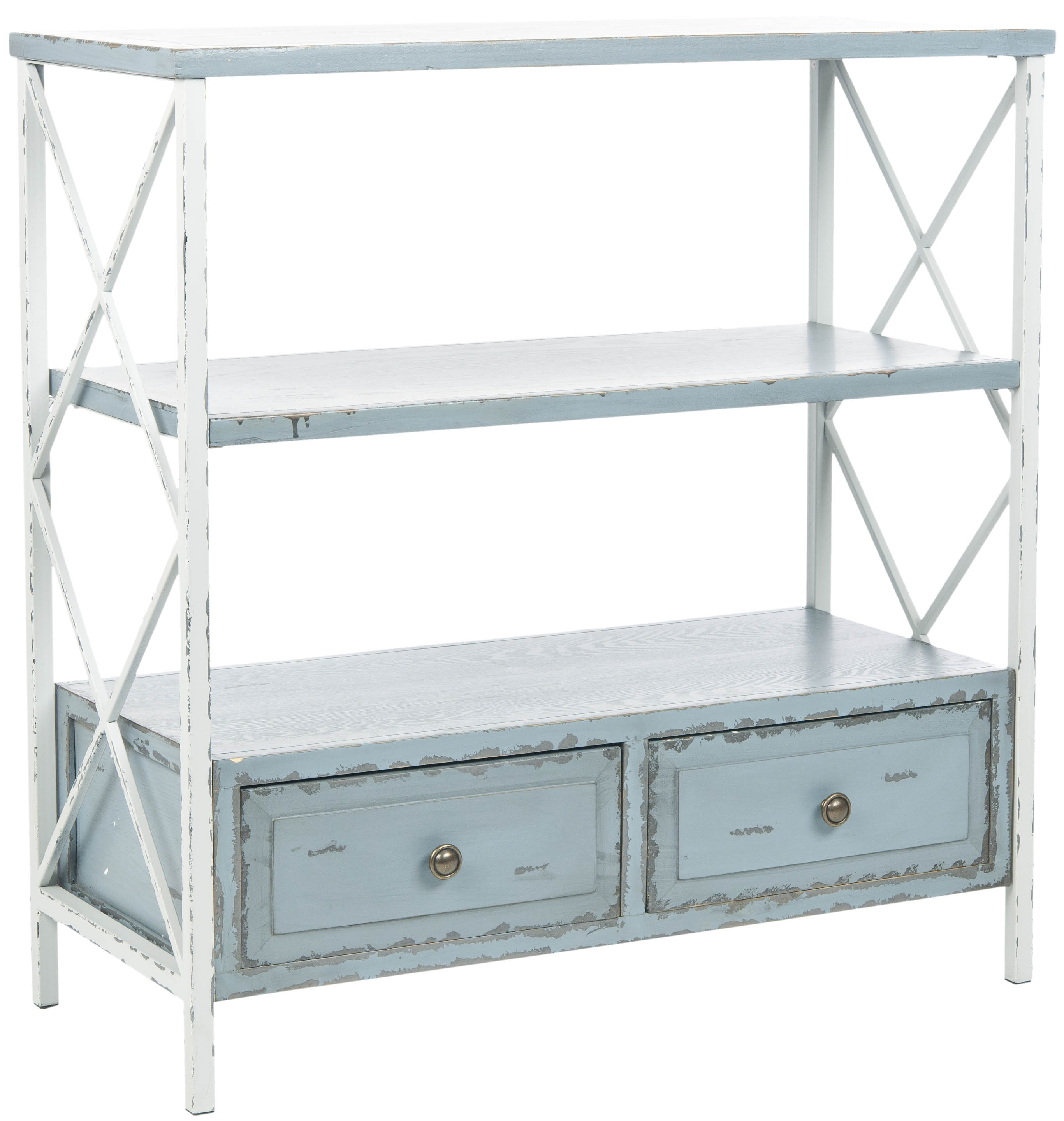 Safavieh AMH6551A Chandra Casual Pale Blue/White Smoke Console table