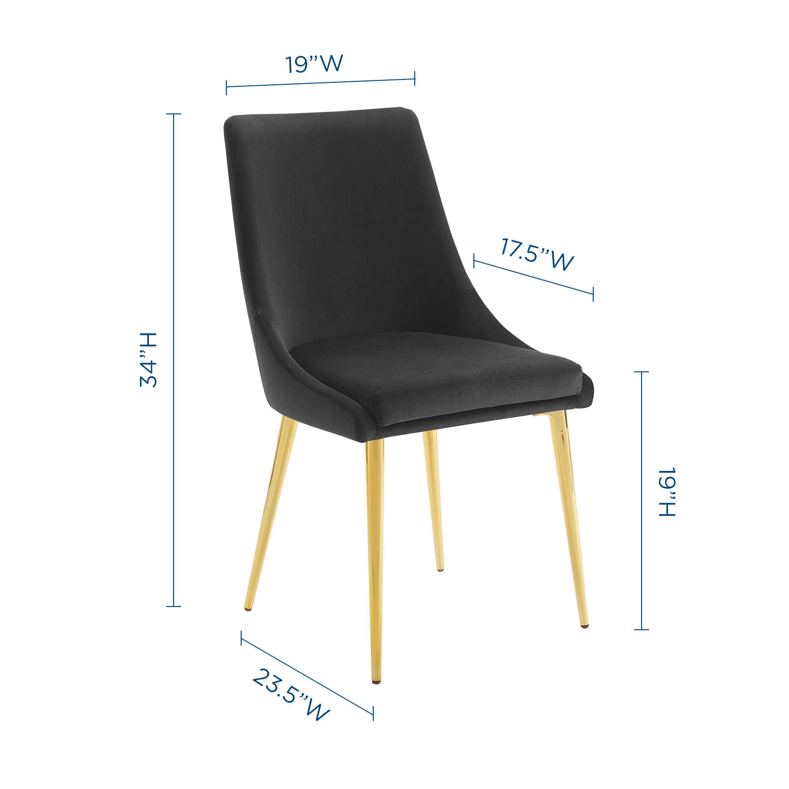 Modway EEI-3416-BLK Dining-Chairs - View #2