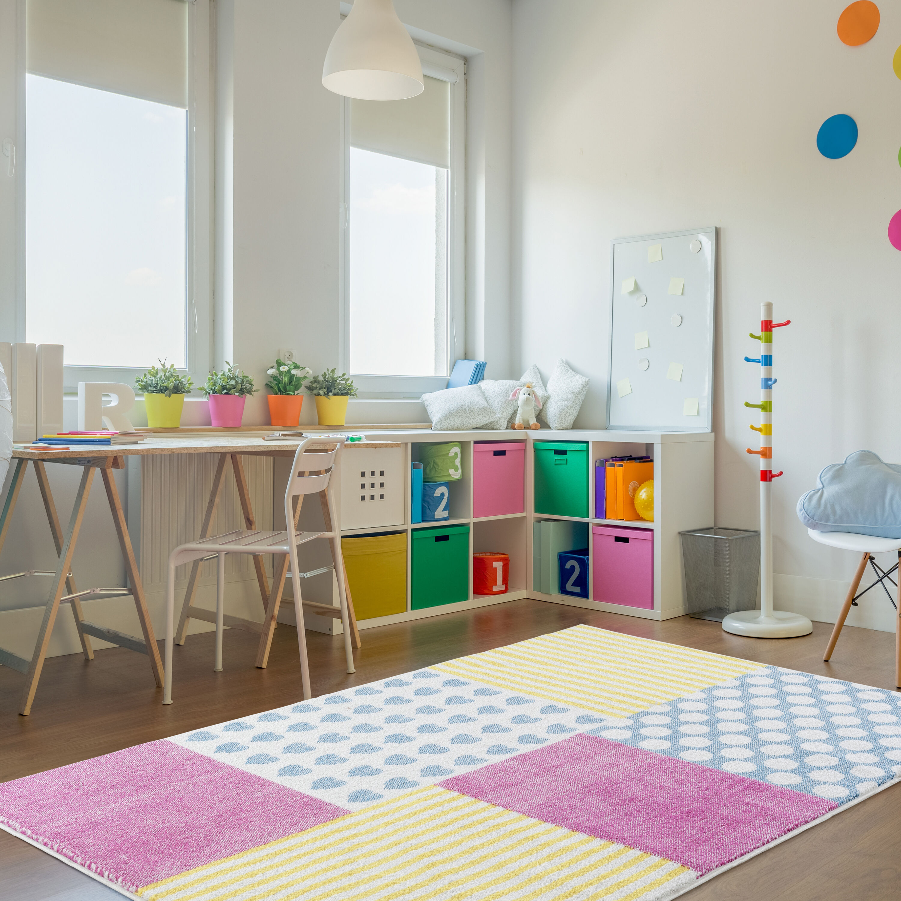 LR Home 8281A9084934J8 2 x 3 (ft) Loomed Polypropylene Multicolored Rectangular Indoor Abstract Area rug