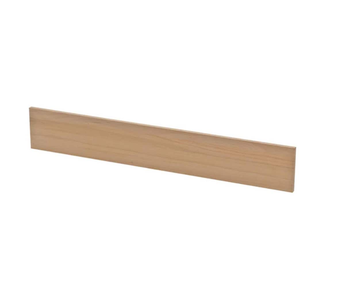 Crown Heritage 481807848 48-Inches x 8-Inches x 0.75-Inches Unfinished Red oak Wood Stair Riser