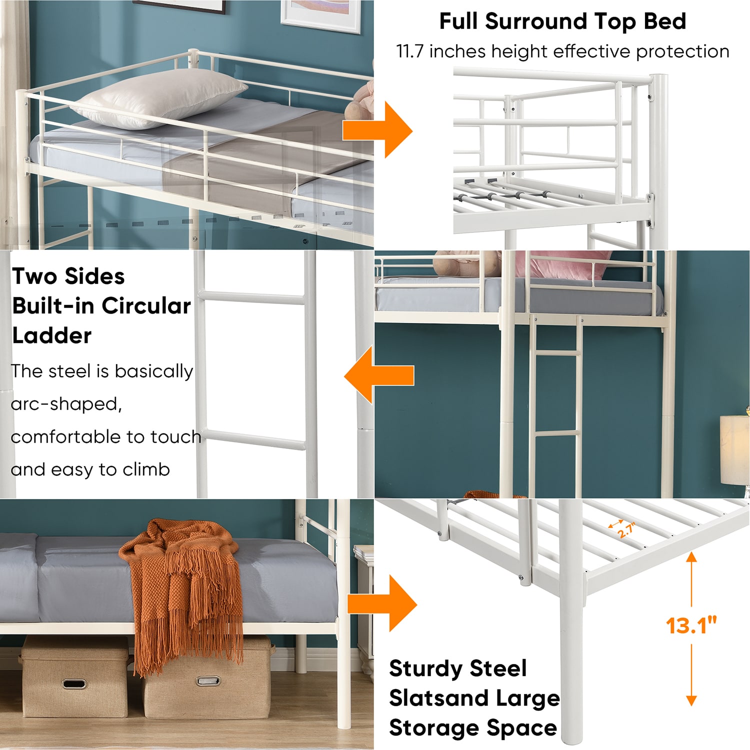 GZMR 954AABUS-LC Bunk-Beds - View #10