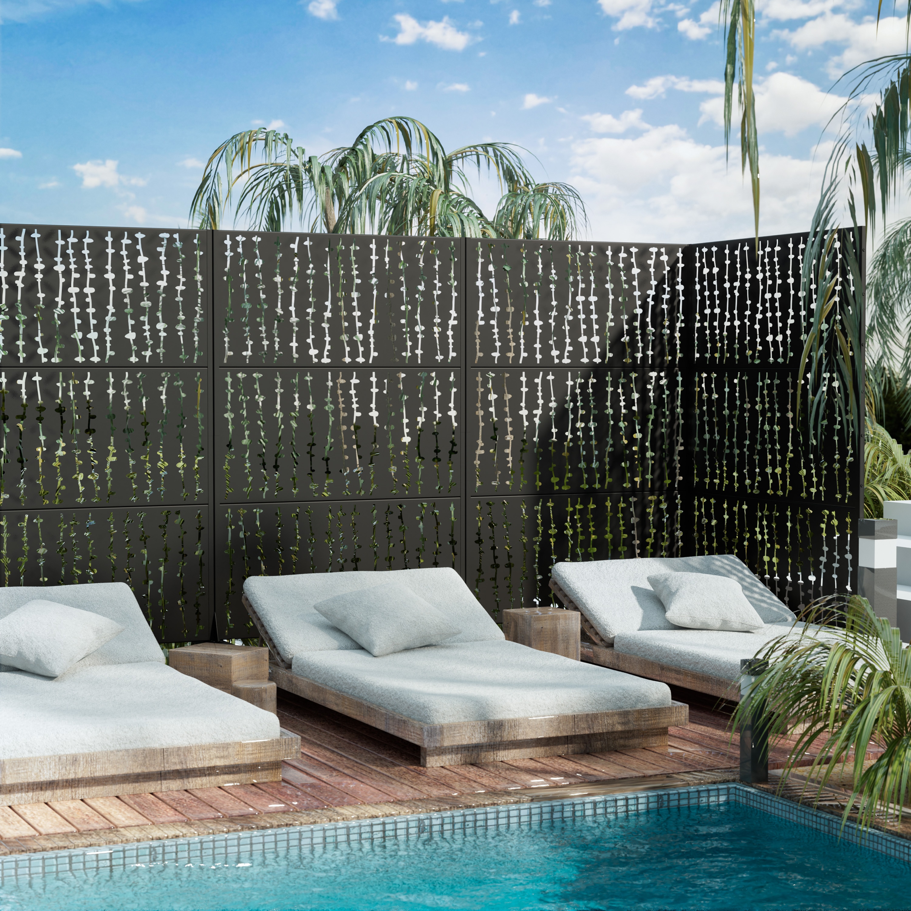 Misty Moon LW0409-OPS-PF183 Outdoor-Privacy-Screen - View #9