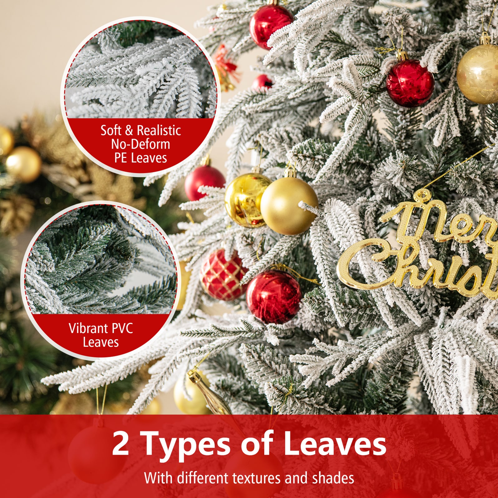 LIVIZA HYJ24530US Artificial-Christmas-Trees - View #5